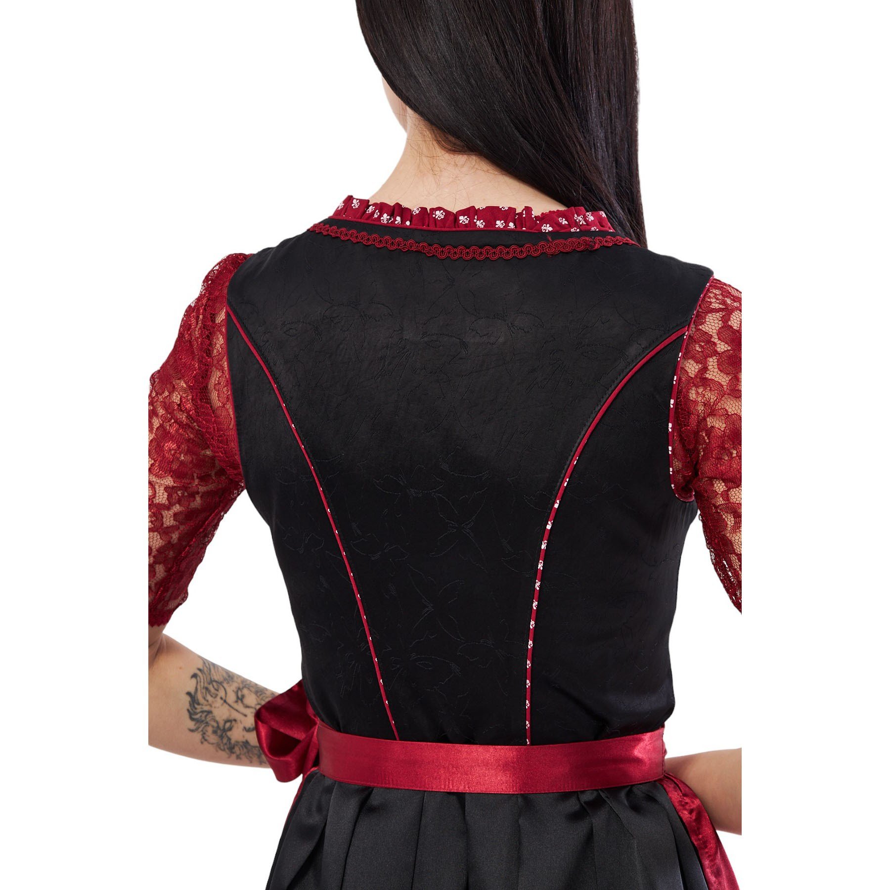 Melli Bordo Siyah Dirndl Elbise Kadın Bavyera Oktoberfest Kıyafeti 011 Kadın Elbiseleri KostümPartim® | Melli Bordo Siyah Dirndl Elbise 011 | Kadın Bavyera Oktoberfest Kostümü | Alman Trachten Kıyafeti