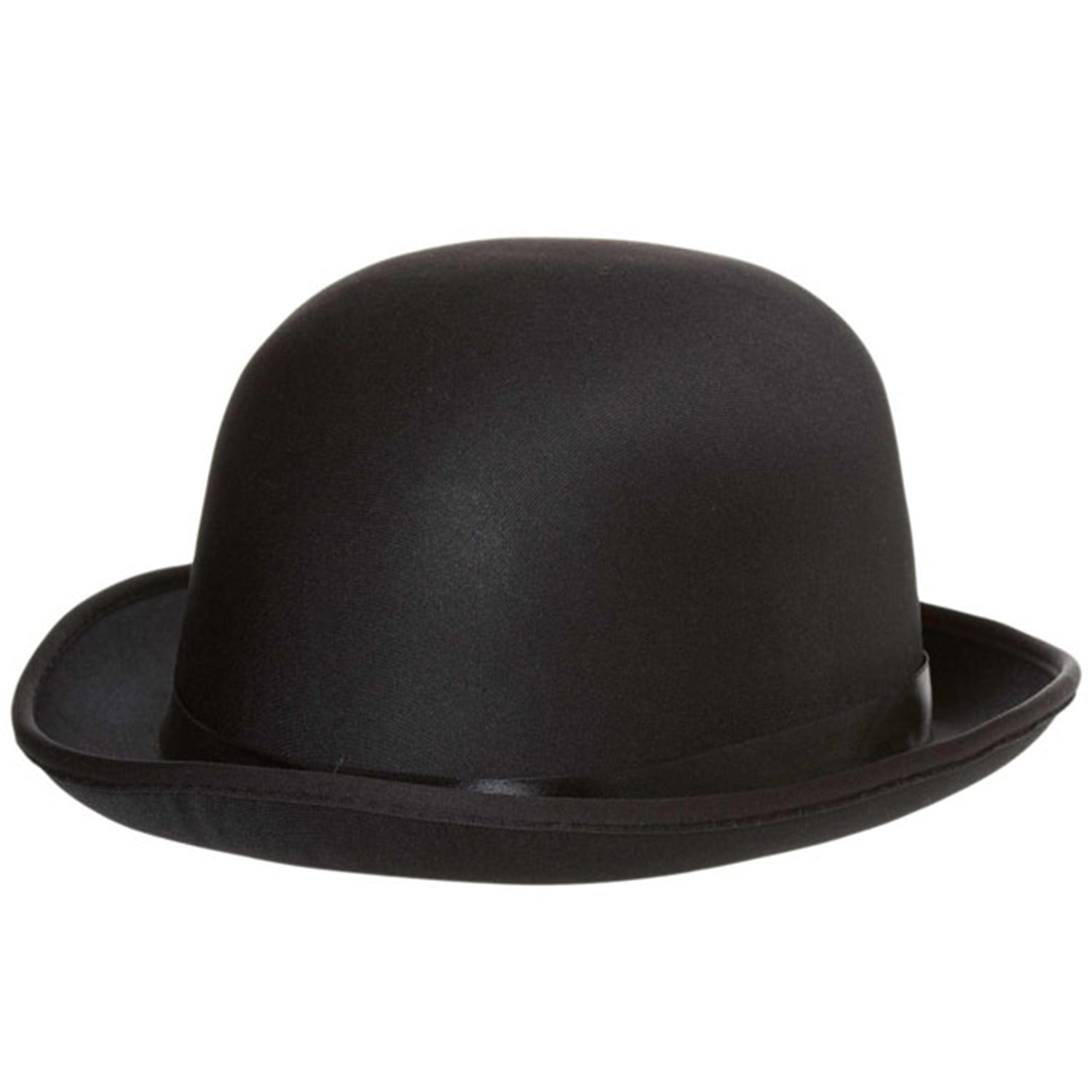 Melon Şapka Saten KaplamaŞapkalarKostümPartim ★ Melon Şapka, Charlie Chaplin Şapkası / Şapkalar