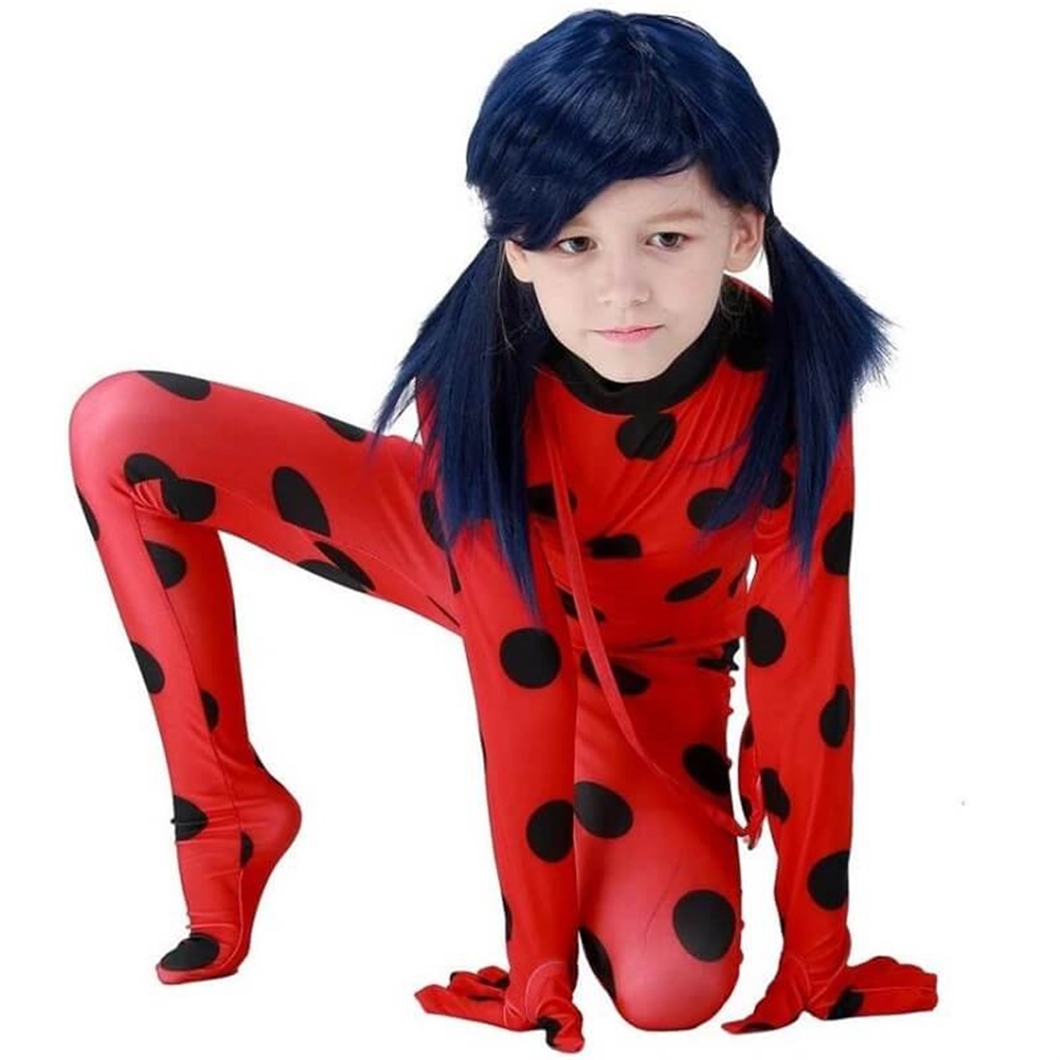 Mucize Uğur Böceği Kostümü ve Lady Bug PeruğuKarakter KostümleriKostümPartim ★ Mucize Uğur Böceği Kara Kedi Kostümü / Karakter Kostümleri
