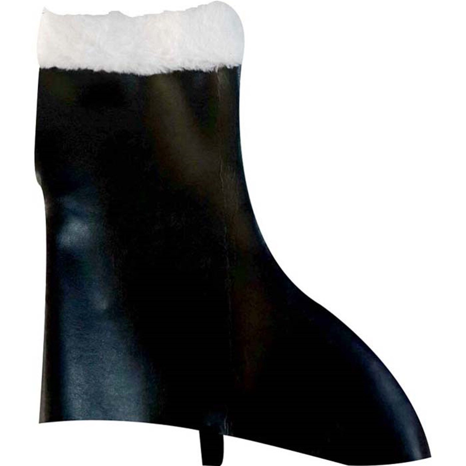 Noel Baba Çizmesi SiyahYılbaşı Partisi Aksesuarları