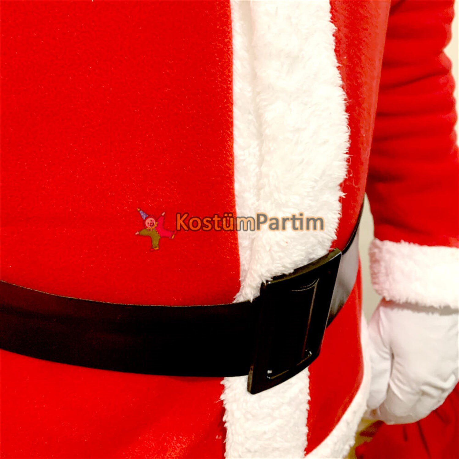 Noel Baba KemeriYılbaşı Partisi AksesuarlarıKostümPartim ★ Noel Baba Çizmesi Siyah / Yılbaşı Partisi Aksesuarları