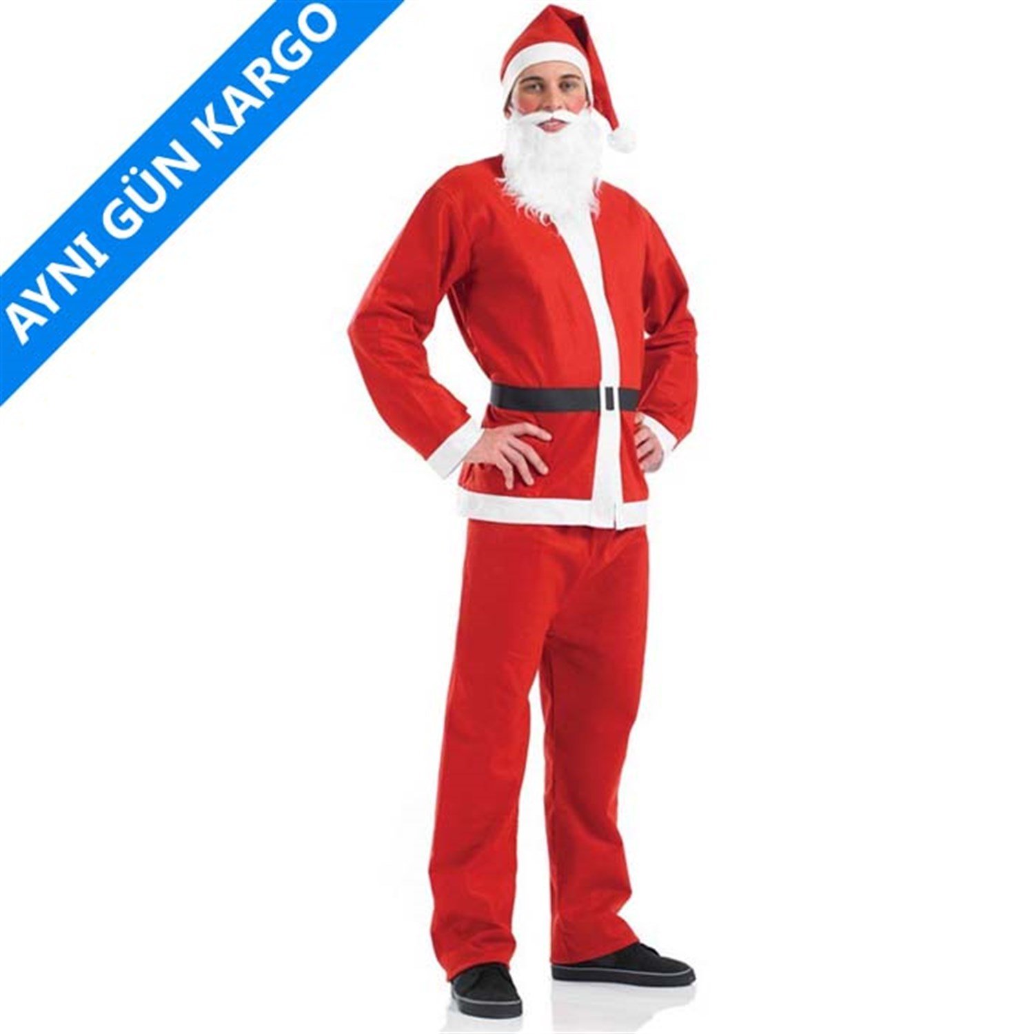 Noel Baba Kostümleri ElyafNoel Baba Kostümleri