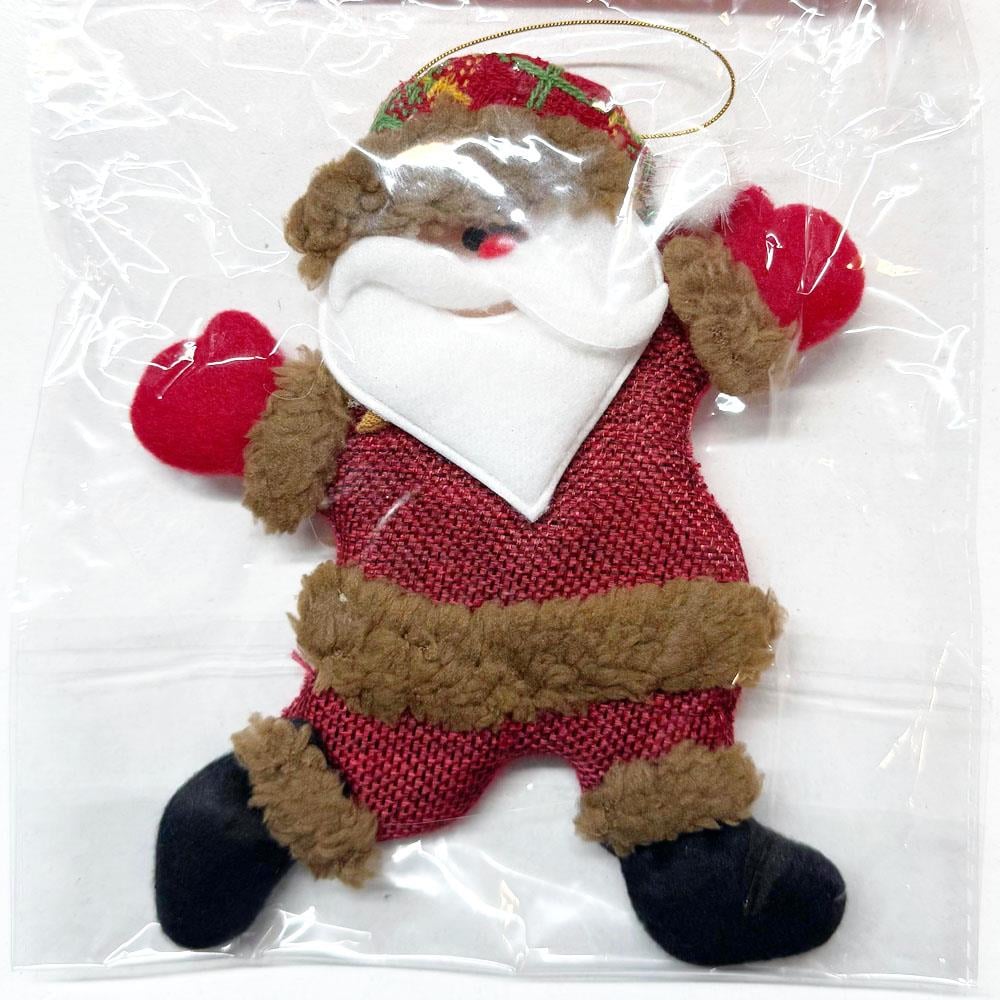 Noel Babalı Asma Süs 17x15cm Yılbaşı Parti Malzemeleri KostümPartim® Noel Babalı Keçe Asma Süs 17x15cm - Yılbaşı Dekorasyonunuza Sıcak Bir Dokunuş