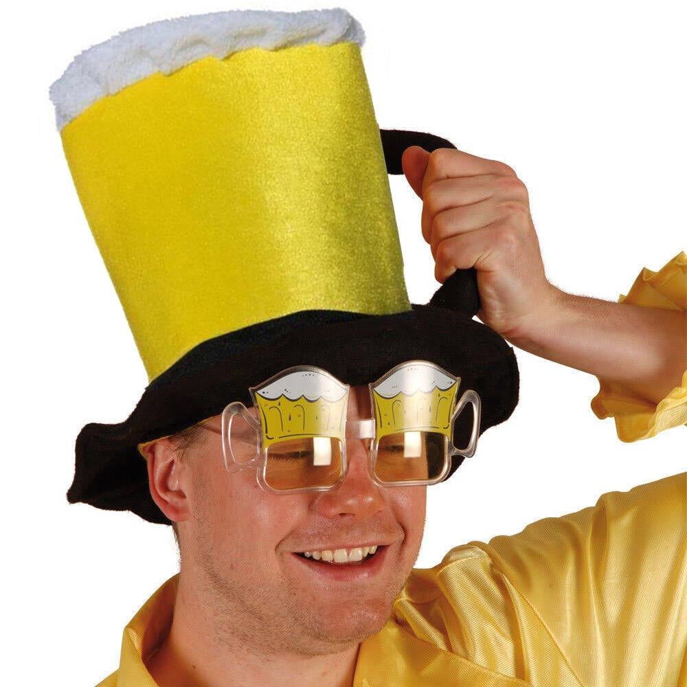 Oktoberfest Bira Bardağı Şapka Lüks Bavyera Aksesuarları Oktoberfest Bira Bardağı Şapka Lüks - KostümPartim®