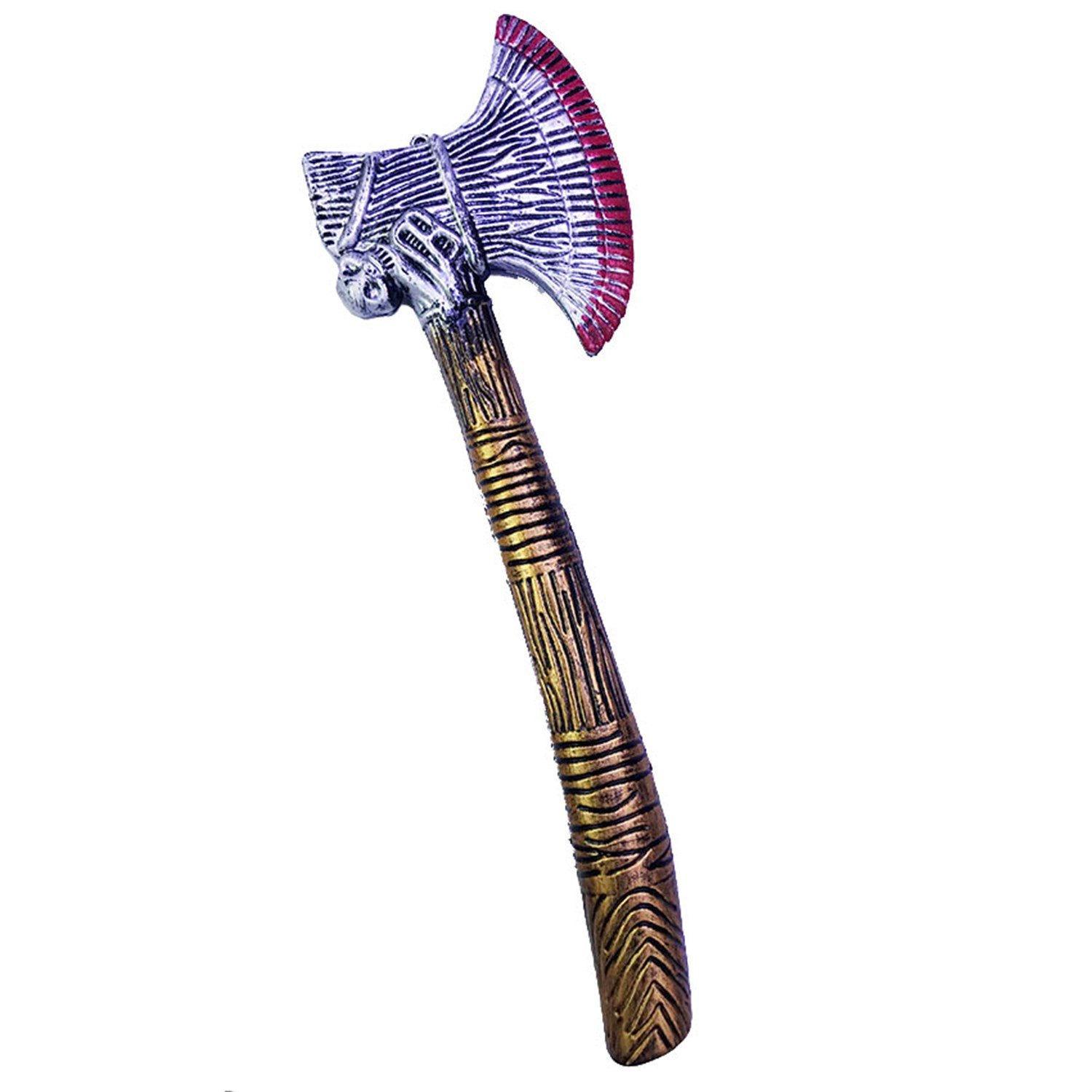 Ortaçağ Eskitilmiş Plastik Kızılderili Baltası 45cmAksesuar SetleriKostümPartim ★ Ortaçağ Eskitilmiş Plastik Kızılderili Baltası 45cm / Halloween Aksesuarları