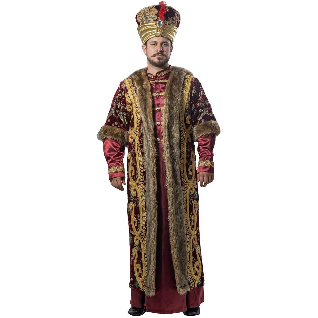 Osmanlı Padişahı Kanuni Sultan Süleyman Kıyafeti Erkek Kostümleri Osmanlı Padişahı Kanuni Sultan Süleyman Kıyafeti - KostümPartim®