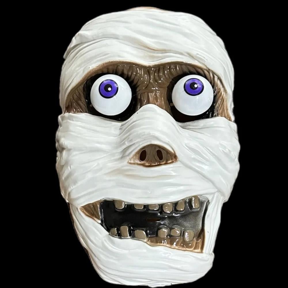 Oynar Gözlü Halloween Mumya Maskesi Maskeler Oynar Gözlü Halloween Mumya Maskesi - KostümPartim®