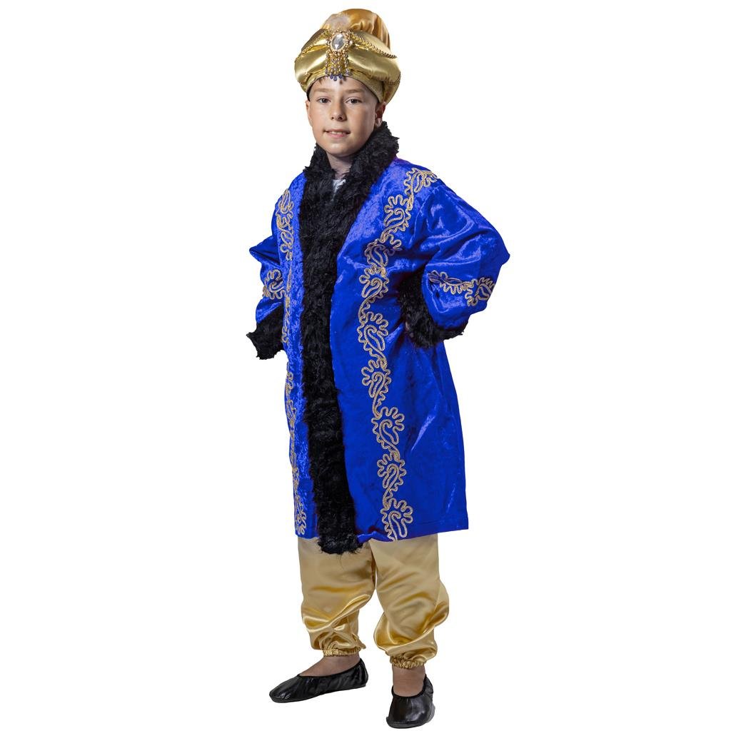 Padişah Kıyafeti Erkek Çocuk Kıyafeti Mavi Çocuk Kostümleri Padişah Kostümü Erkek Çocuk Kıyafeti - KostümPartim®