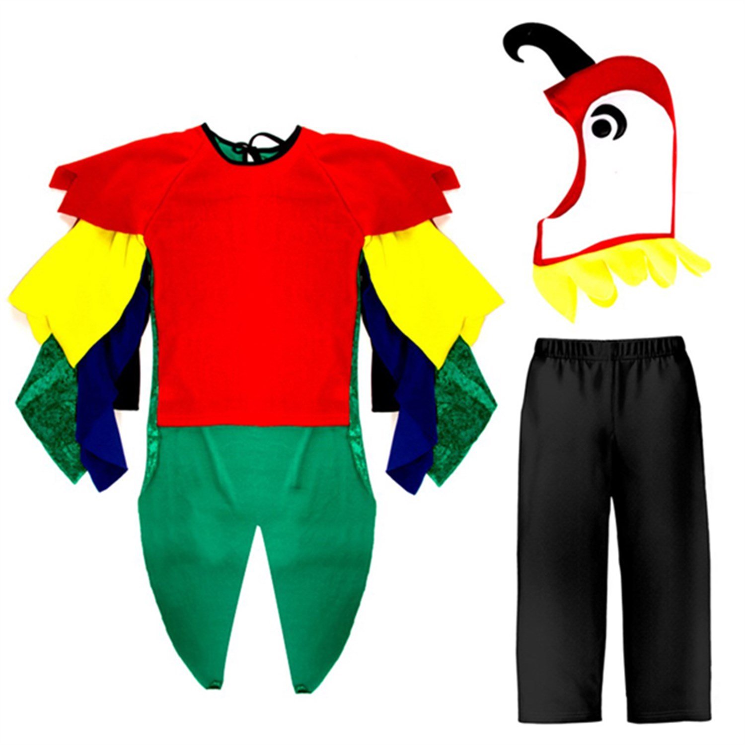 Papağan Kostümü Çocuk MaskotuHayvan Kostümleri
