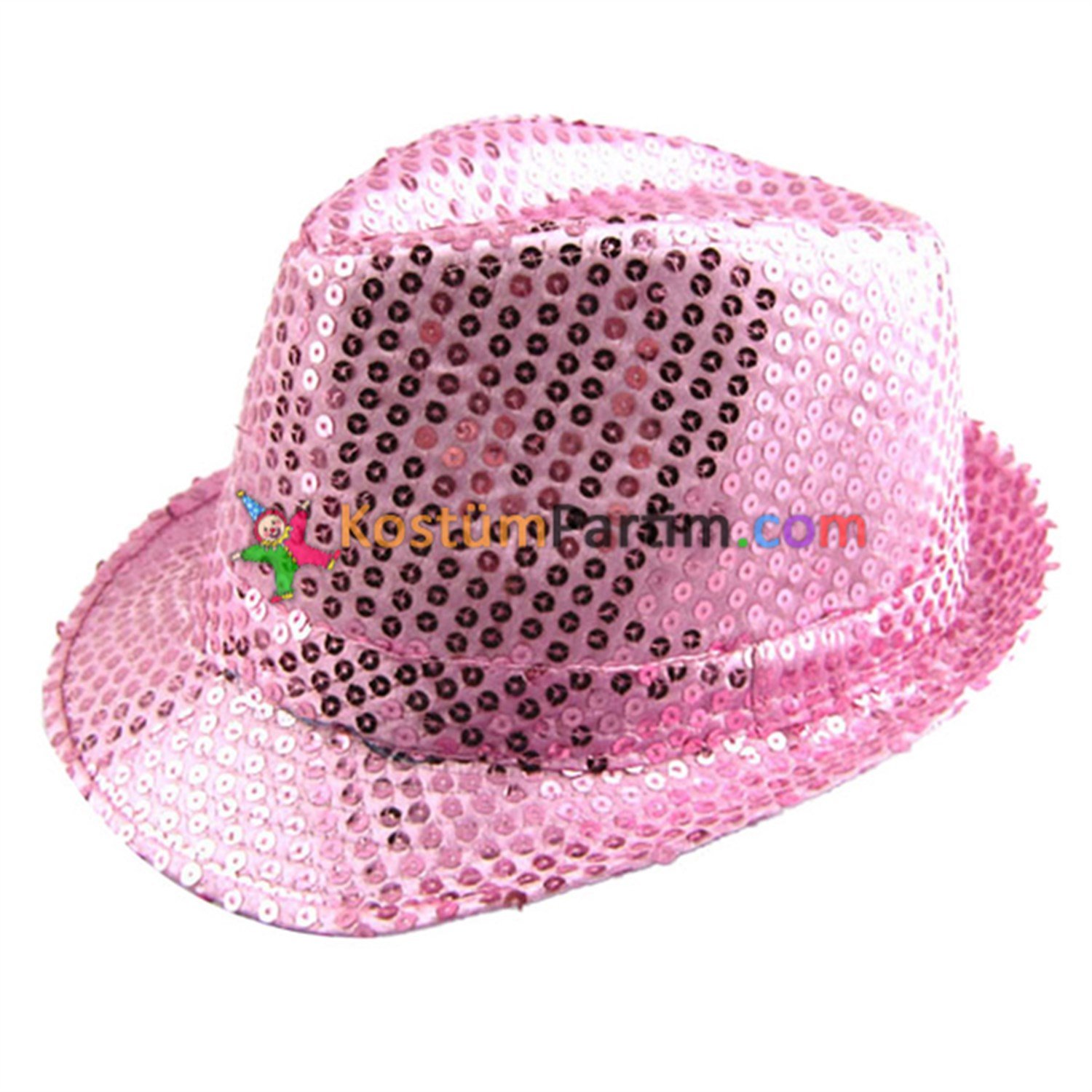 Pullu Michael Jackson Şapkası Açık PembeŞapkalar