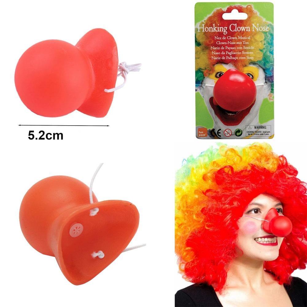 Sesli Palyaço Burnu Palyaço Aksesuarları Sesli Palyaço Burnu - KostümPartim®