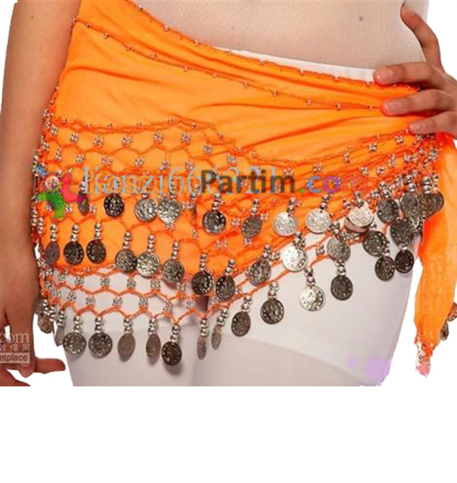 Shakira Kemeri TuruncuDansöz Kemerleri