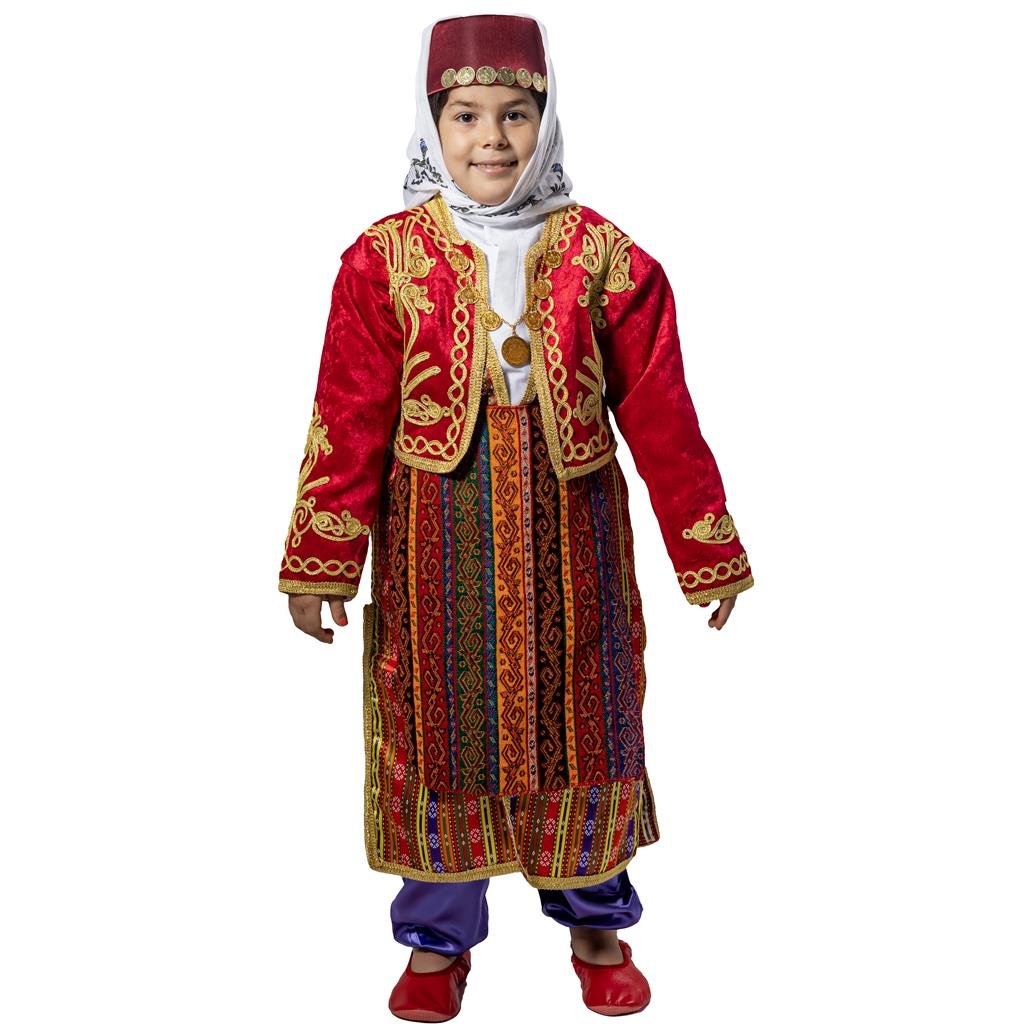Silifke Yöresel Kız Çocuk Kostümü Yöresel Kostümler ve Folklör Silifke Yöresel Kız Çocuk Kostümü - KostümPartim®