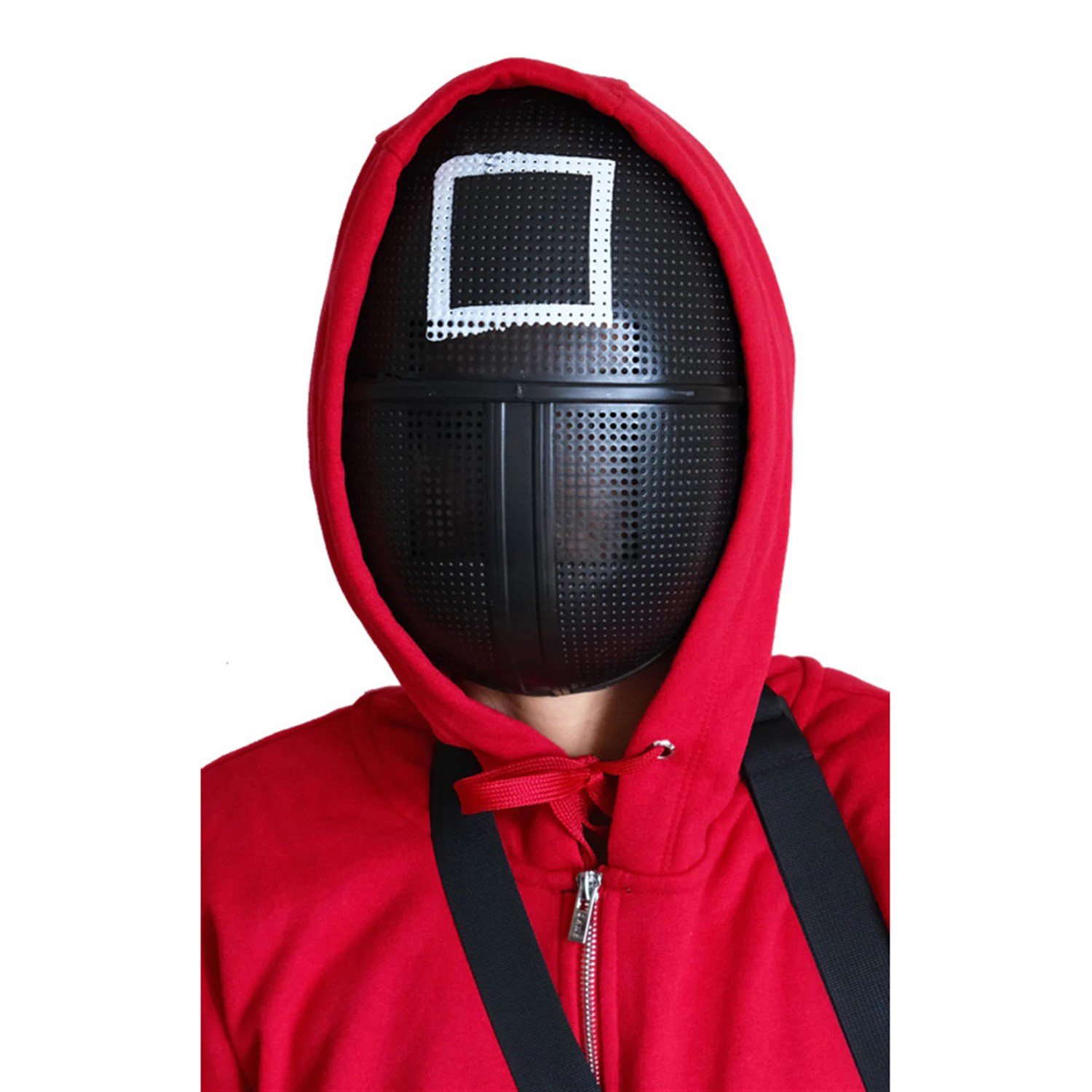 Squid Game Kare Maske, RütbelilerMaskelerKostümPartim ★ Squid Game Kare Maske / Maskeler