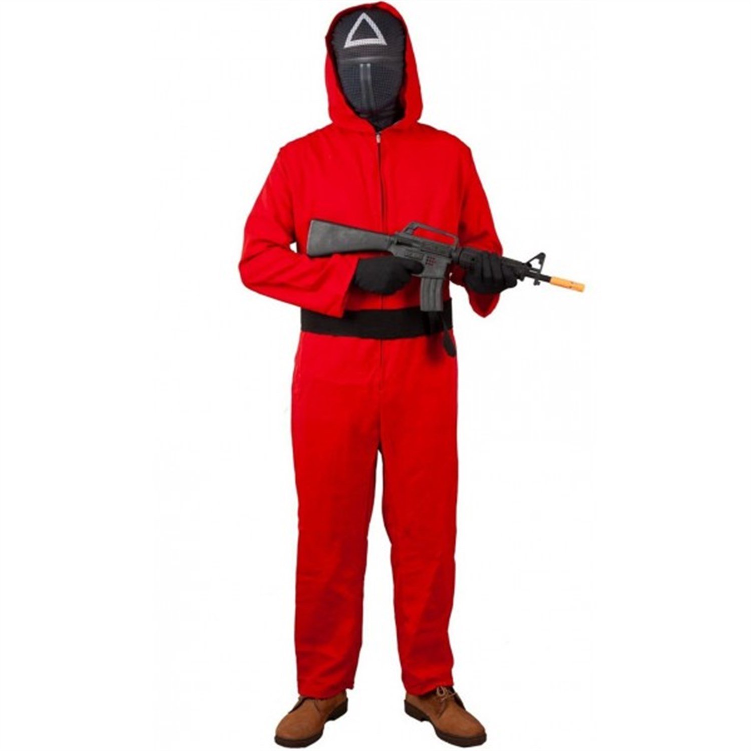 Squid Game Kostümü Yetişkin Muhafız KıyafetiErkek KostümleriKostümPartim ★ Squid Game Kostümü Muhafız Kıyafeti Yetişkin / Halloween Kostümleri