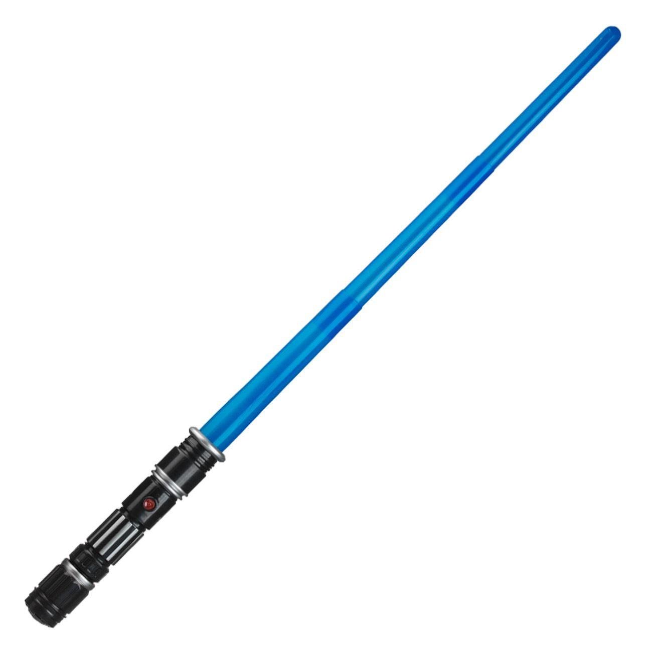 Star Wars Sesli Katlanabilir Işın Kılıcı Aksesuar Setleri KostümPartim® Mavi Işıklı ve Sesli Katlanabilir Işın Kılıcı (44–80 cm) – Gerçekçi Efektli Oyuncak Işın Kılıcı ile Uzay Savaşlarına Hazırlanın!