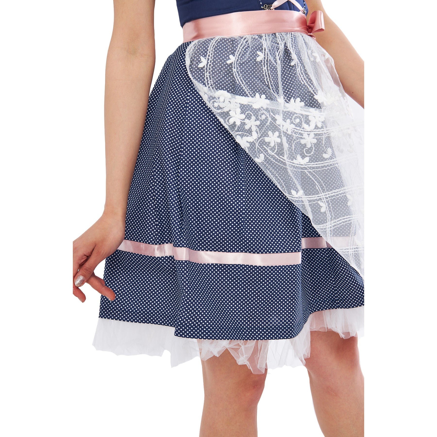 Steffi Lacivert Dirndl Elbise Kadın Bavyera Oktoberfest Kıyafeti Kadın Elbiseleri KostümPartim® | Steffi Lacivert Dirndl Elbise | Kadın Bavyera Oktoberfest Kostümü | Alman Trachten Kıyafeti