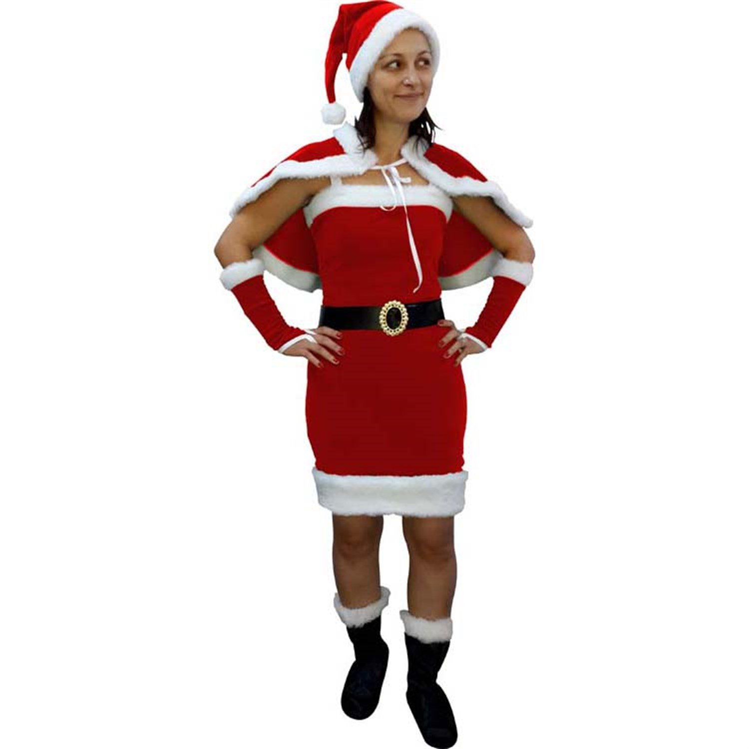 Straplez Noel Anne Kıyafeti PolarNoel Anne Kostümleri