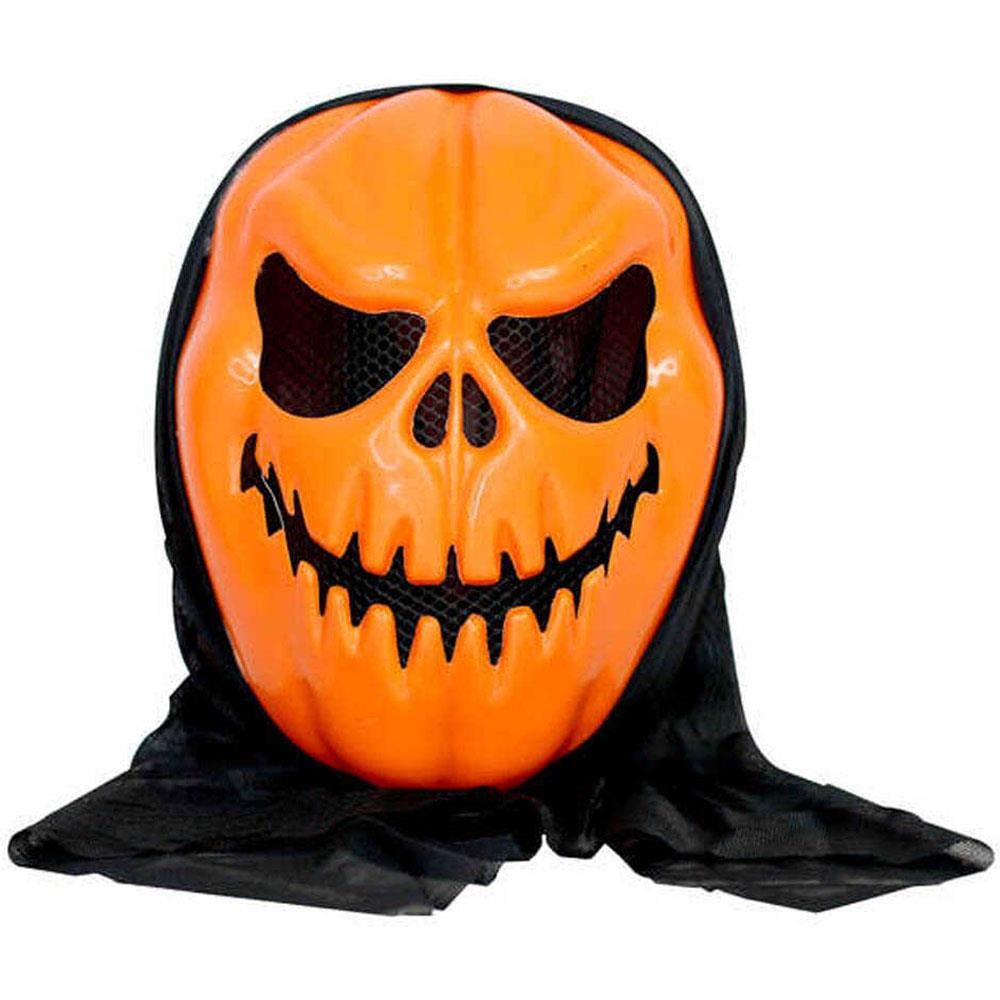 Turuncu Balkabağı Maske Halloween Kabak Maske Maskeler KostümPartim® Turuncu Balkabağı Maske - Halloween Kabak Maske