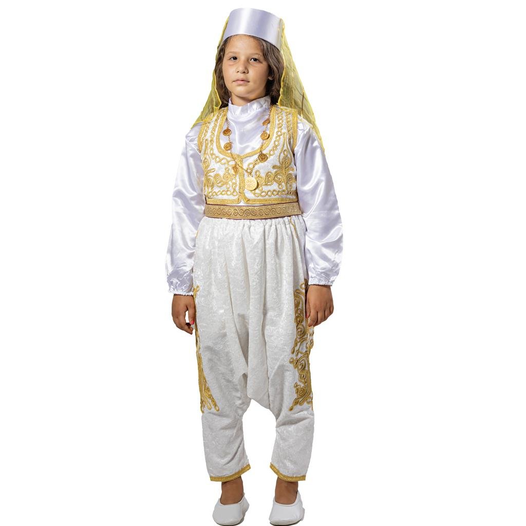 Üsküp Yöresel Kız Çocuk Kostümü Yöresel Kostümler ve Folklör Üsküp Yöresel Kız Çocuk Kostümü - KostümPartim®