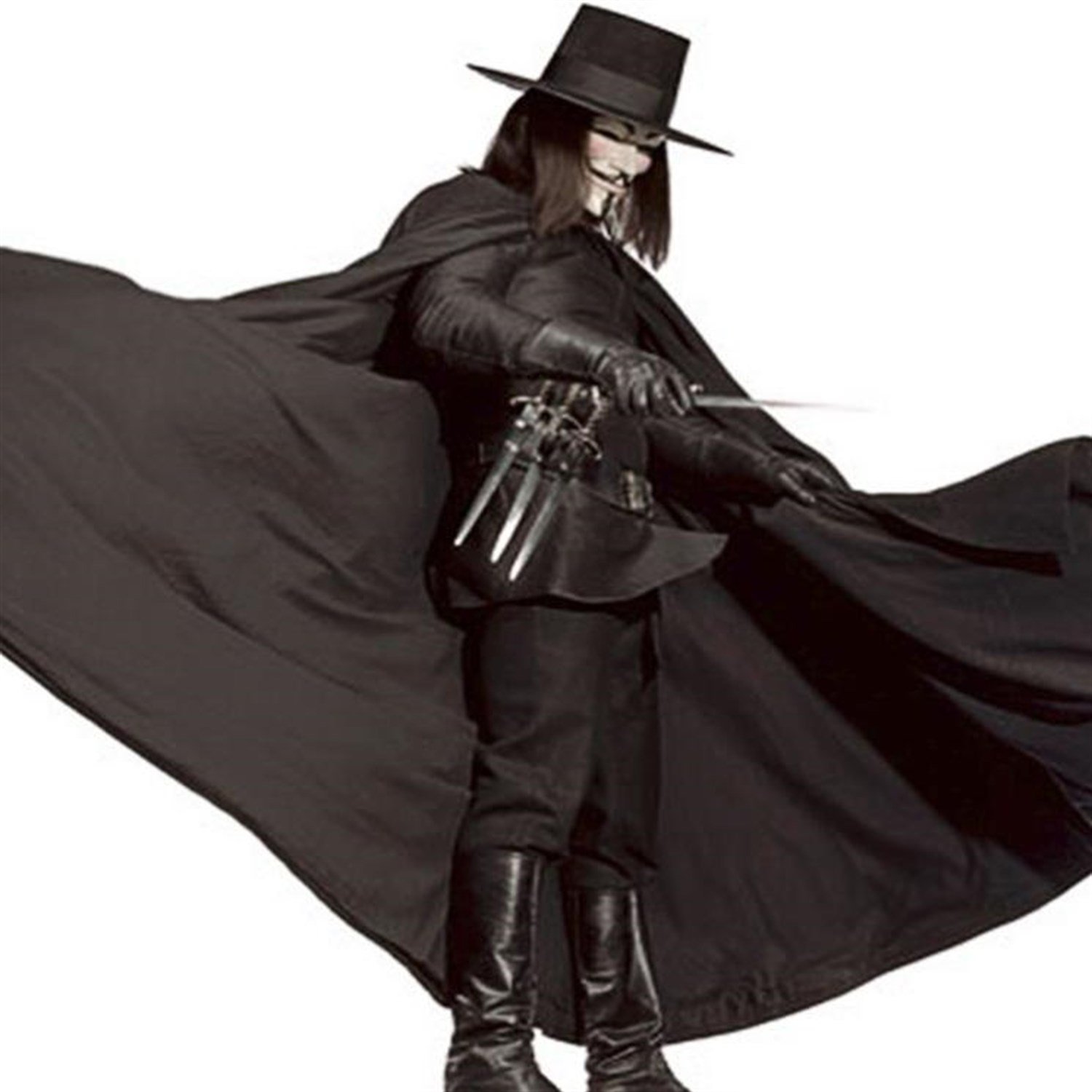 V For Vendetta Kostüm PeleriniPelerinler