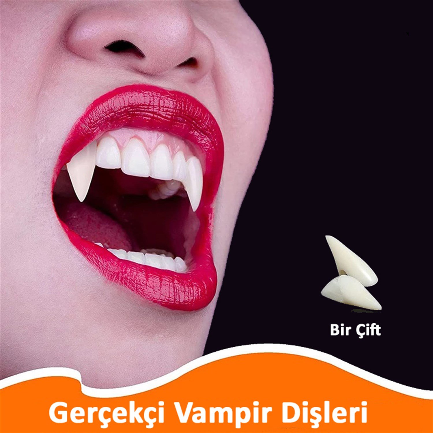 Vampir Köpek Dişi 2,5cmHallooween AksesuarlarıKostümPartim ★ Vampir Köpek Dişi 2,5cm / Hallooween Aksesuarları