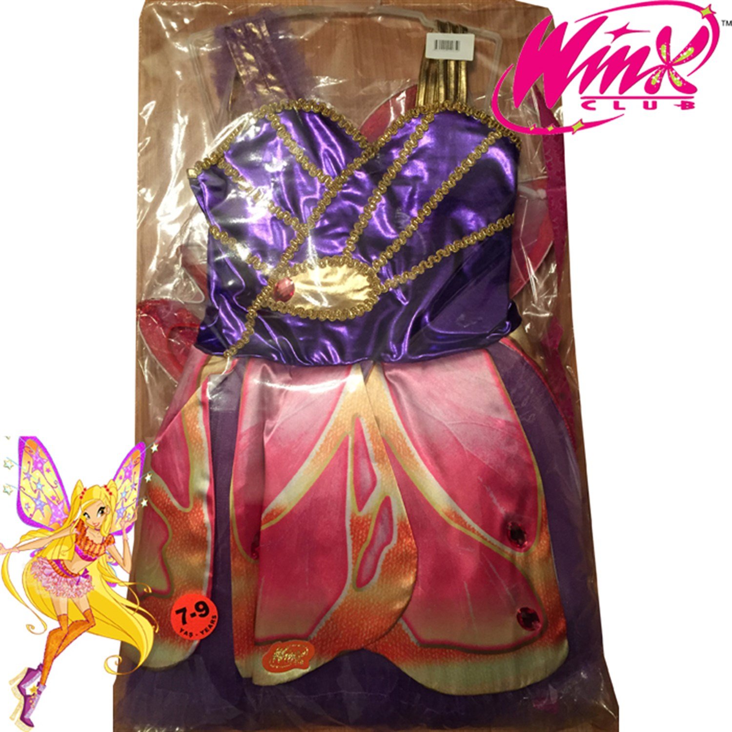 Winx Club Stella Bloomix Kostümü Kız Çocuk KıyafetiKarakter Kostümleri
