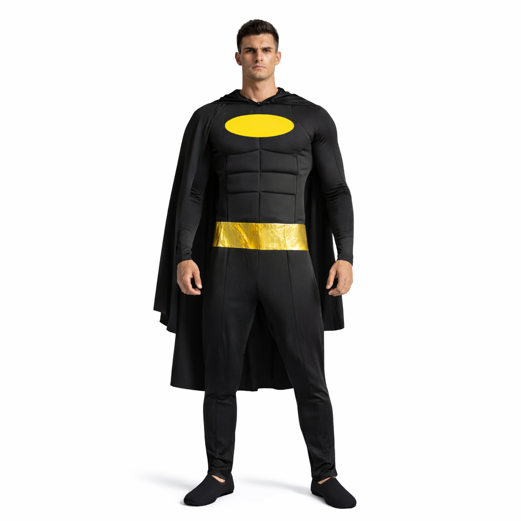 Yetişkin Batman Kostümü Erkek Kostümleri Batman Kostümü Yetişkin Kıyafeti - KostümPartim®