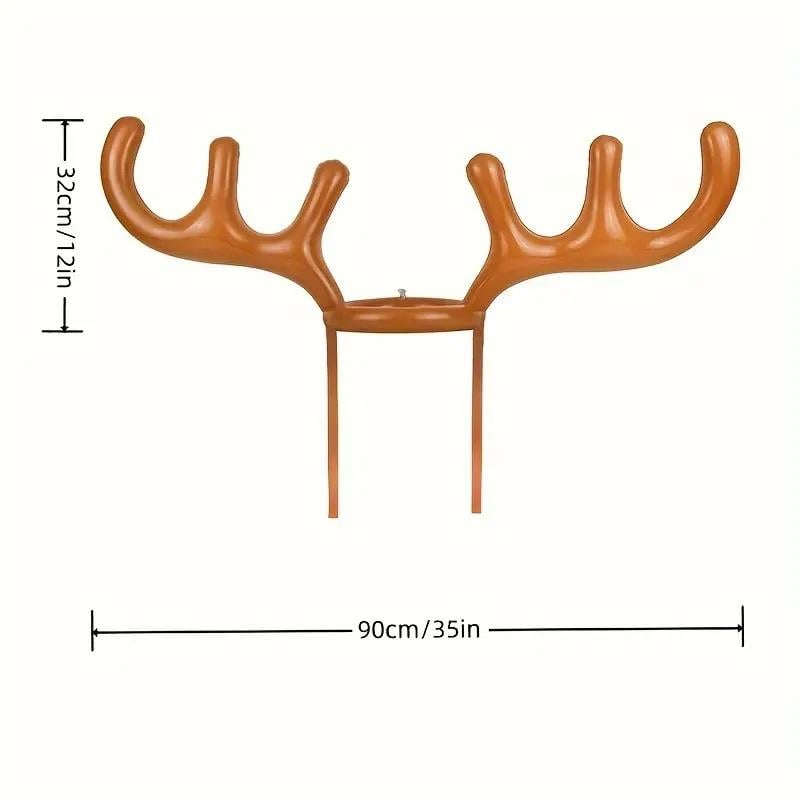Yılbaşı Geyiği Boynuza Halka Geçirme Oyunu Yılbaşı Partisi Aksesuarları KostümPartim® Yılbaşı Geyiği Boynuza Halka Geçirme Oyunu - Partinizde Eğlenceyi Yakalayın!