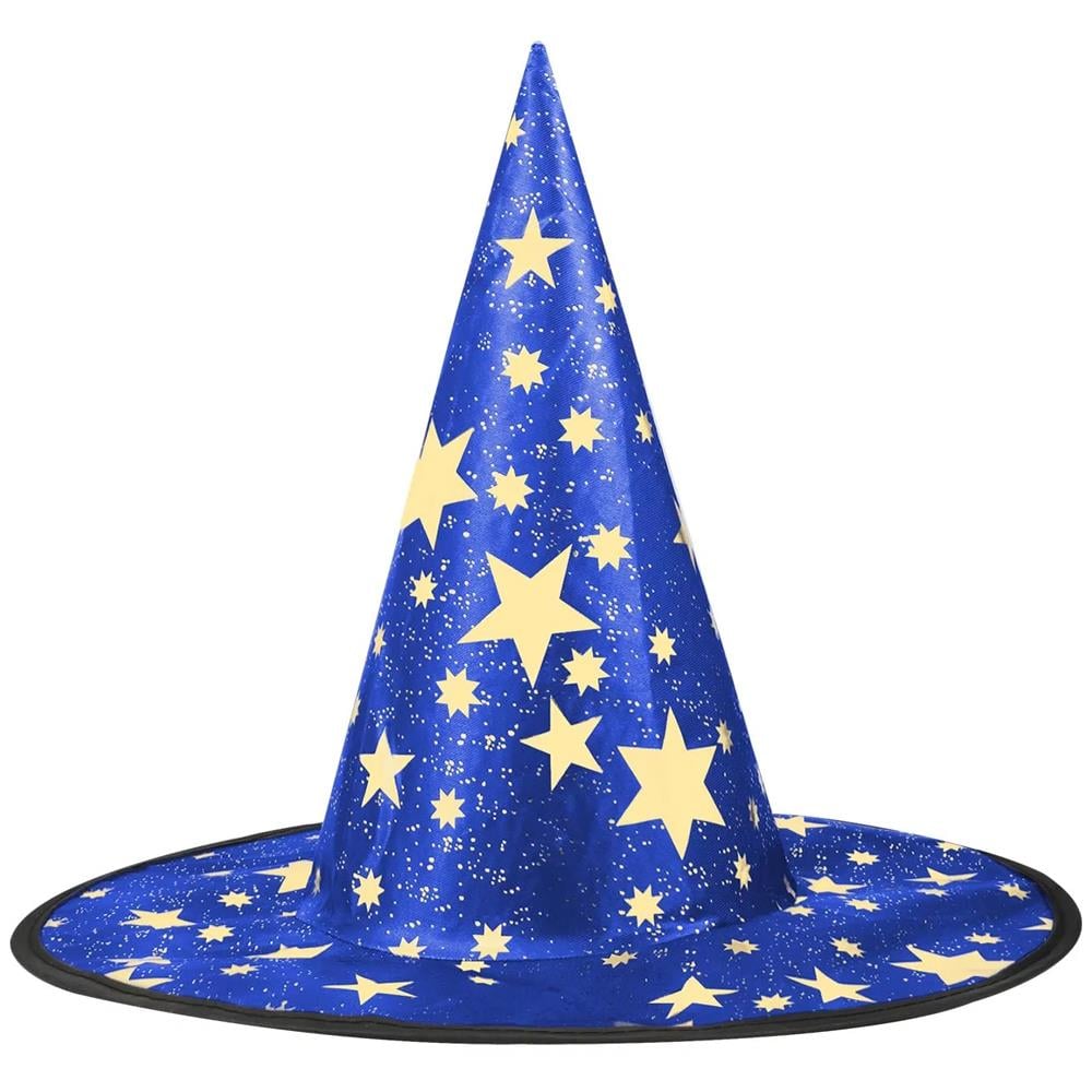 Yıldızlı Cadı Şapkası Şapkalar Yıldızlı Cadı Şapkası - KostümPartim®
