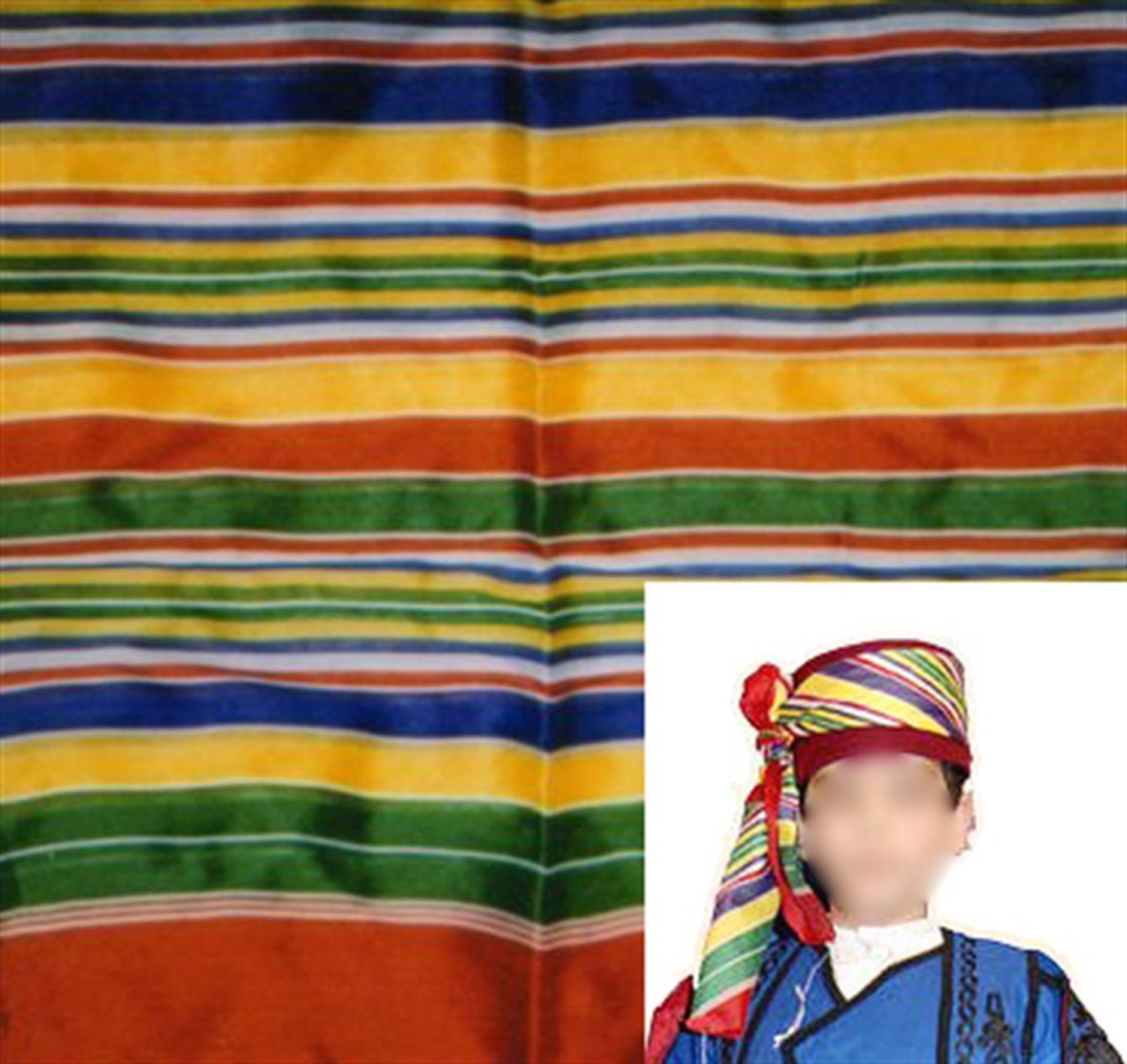 Yörük Poşusu Fes Dolama, Kefiye BaşlıkRamazan Kostümleri