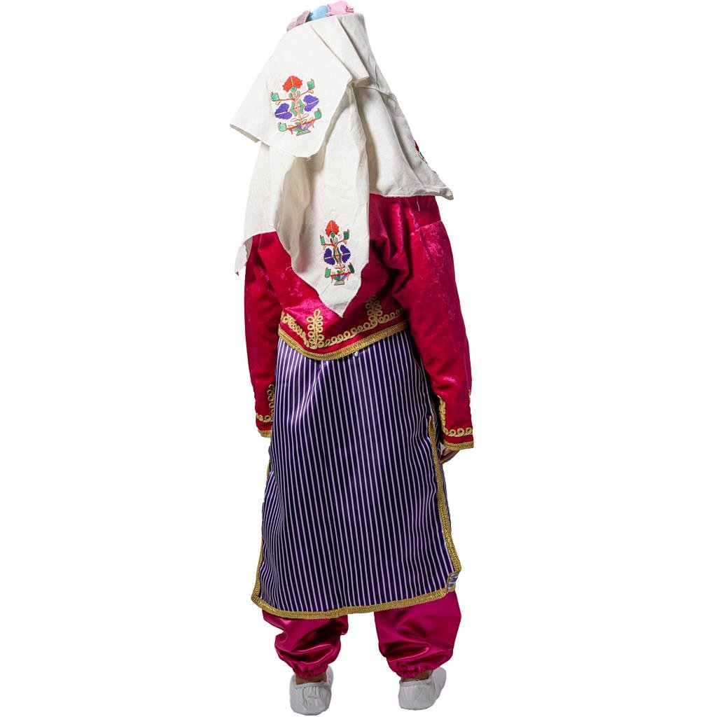 Zeybek Kız Çocuk Kostümü Yöresel Kostümler ve Folklör Zeybek Kız Çocuk Kostümü - KostümPartim®
