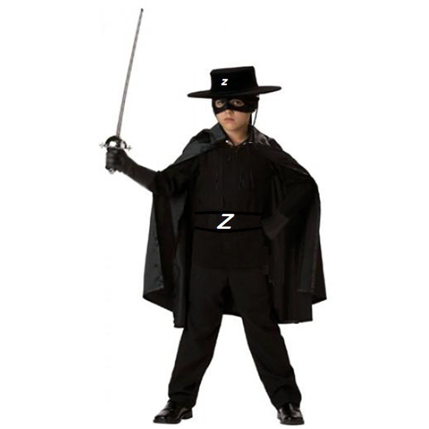 Zorro Kara Şövalye Kostümü Çocuk KıyafetiKarakter Kostümleri