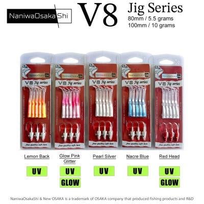 NaniwaOsakaShi Series V8 10cm 10gr Jig Yem
