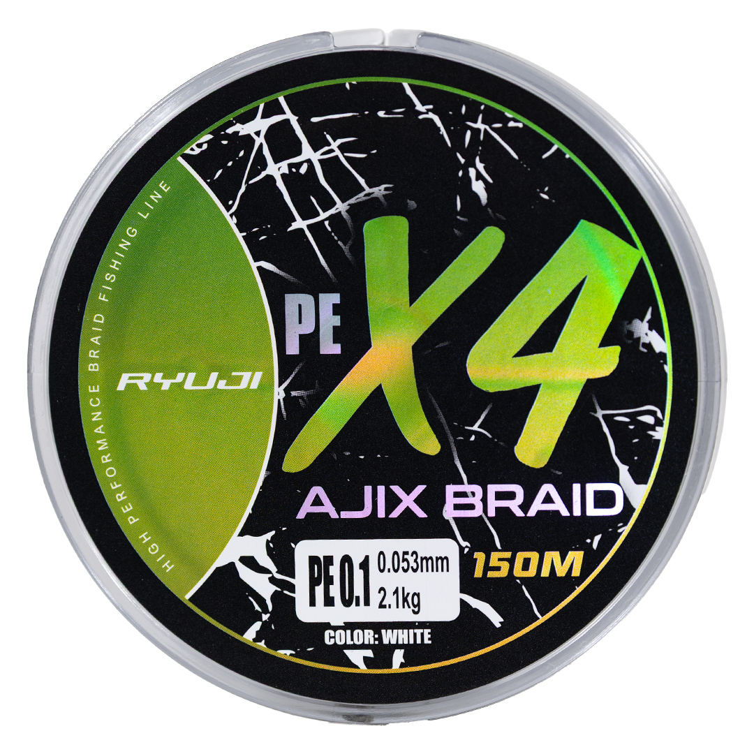 Ryuji Ajix Braid 4X 150M White İp Misina