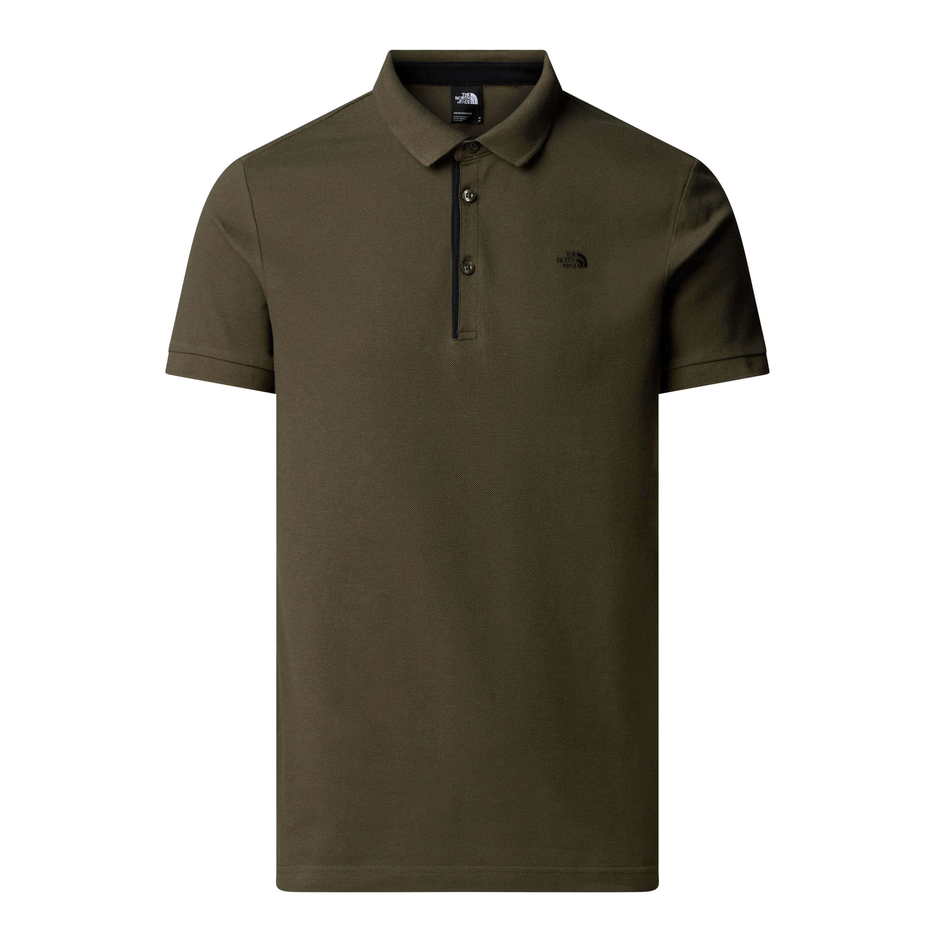 The North Face Premium Slim Erkek Polo Tişört New Taupe Green