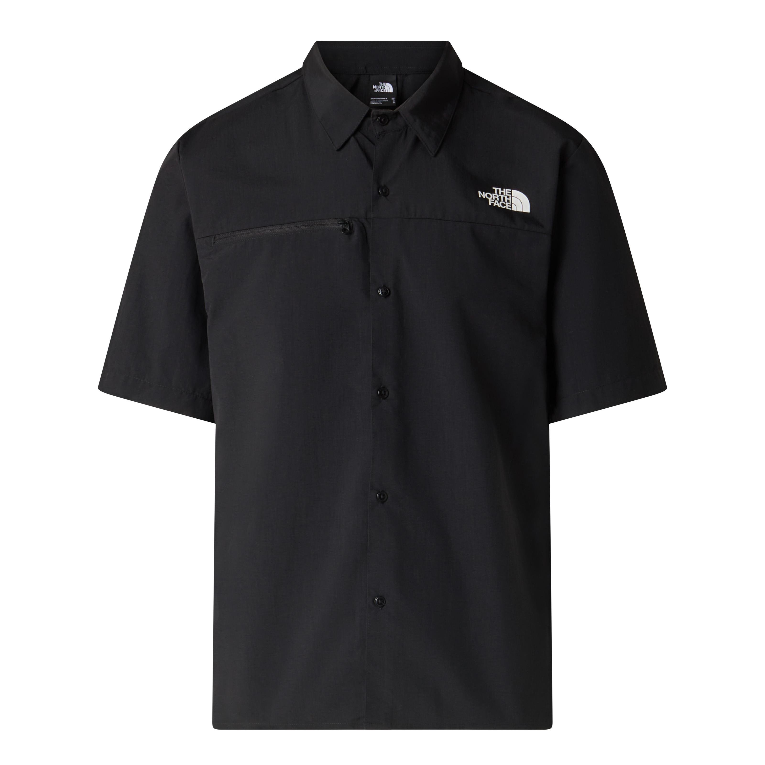 The North Face Packable Erkek Kısa Kol Gömlek Siyah