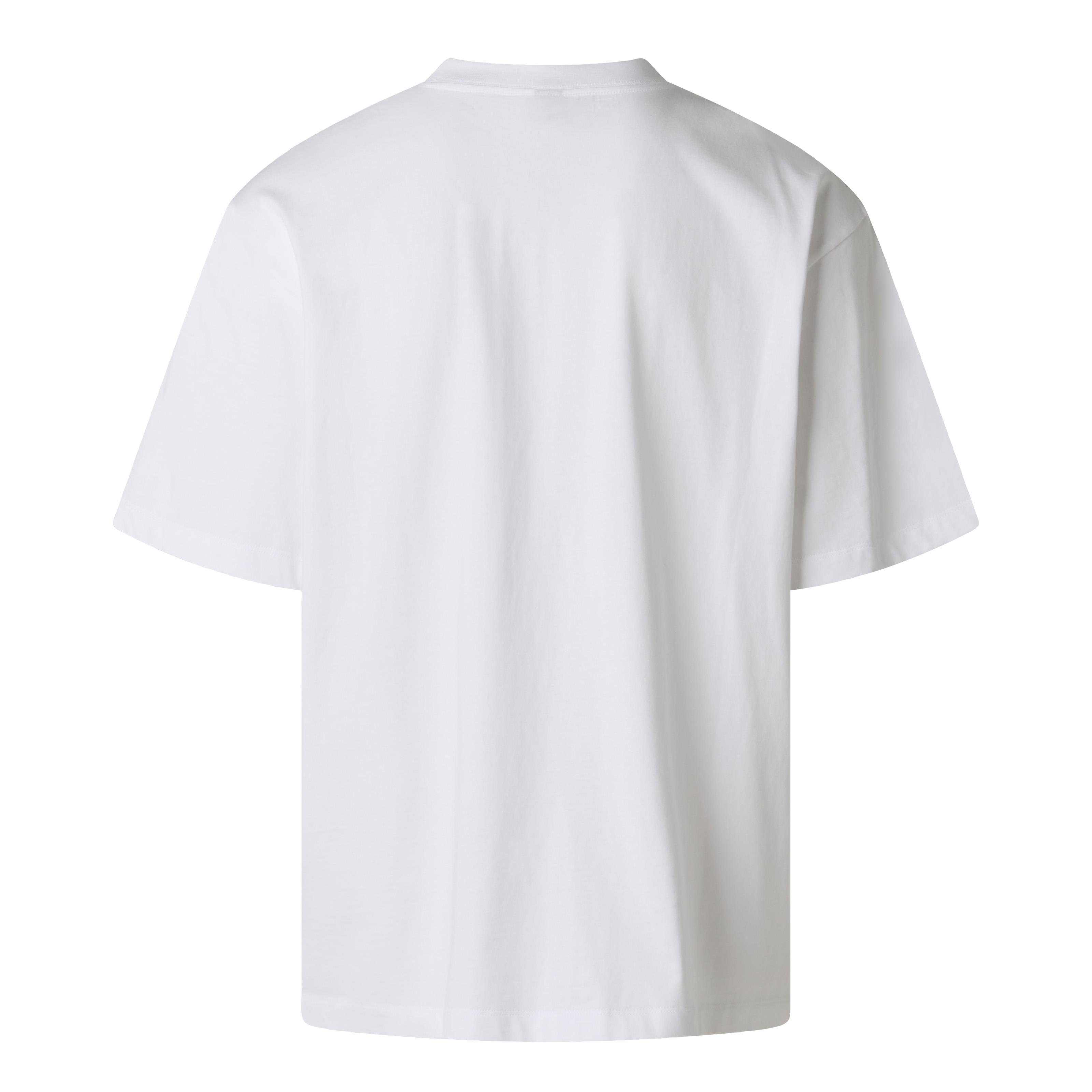The North Face Essential Simple Dome Oversize Erkek Tişört Beyaz