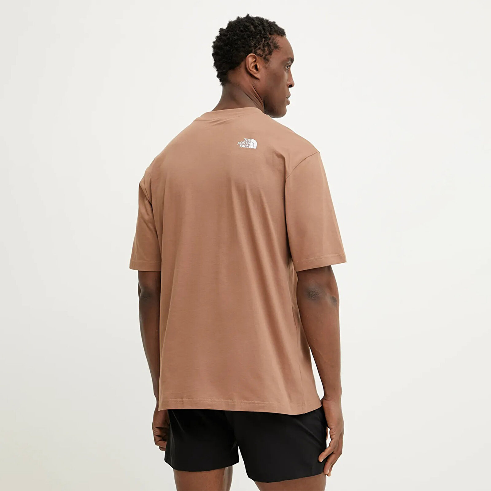 The North Face Essential Oversize Erkek Tişört Kahverengi