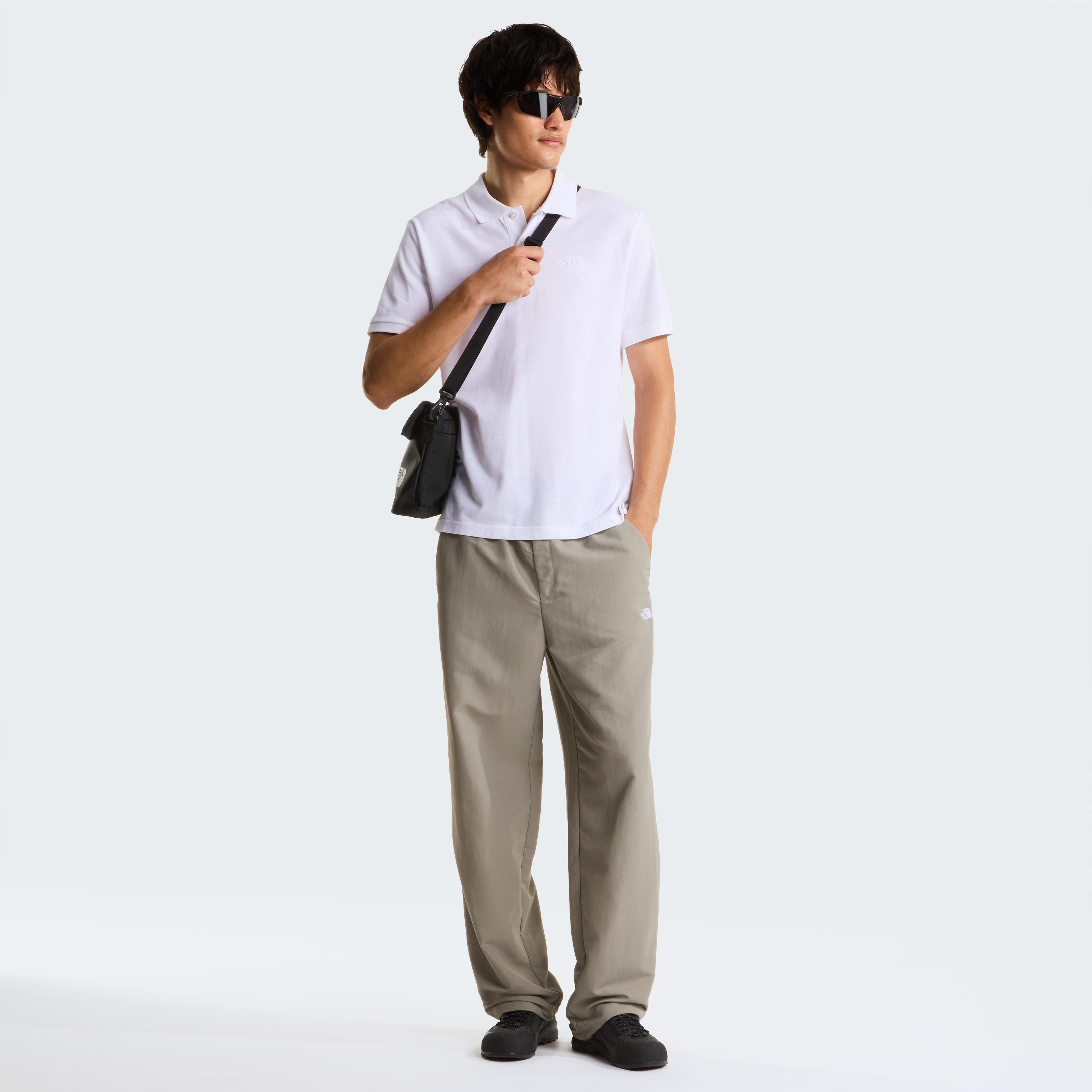The North Face Essential Regular Erkek Polo Tişört Beyaz