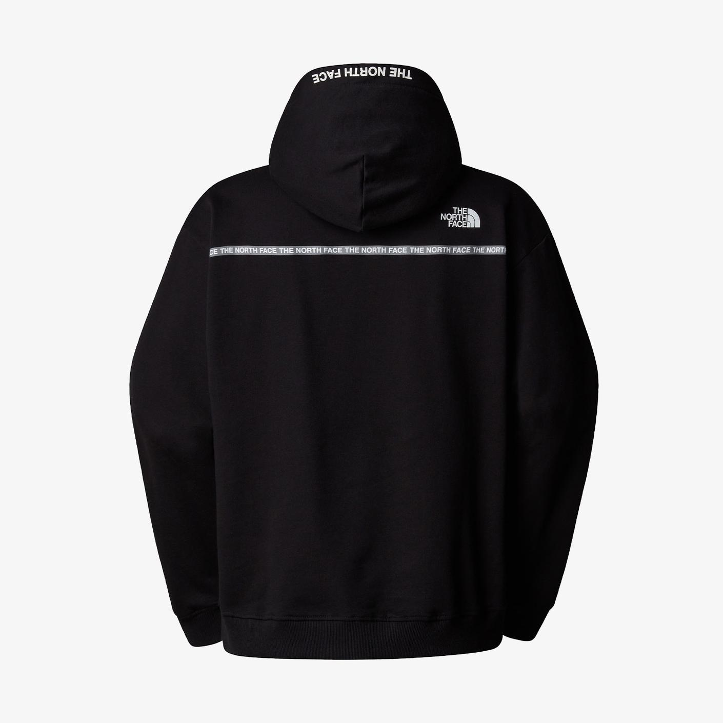 The North Face Zumu Oversize Hood Erkek Sweatshirt Siyah