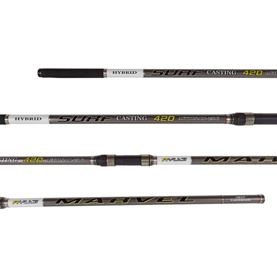 Ryuji Marvel 4.20m 100-250gr Hybrid 3P Olta Kamışı