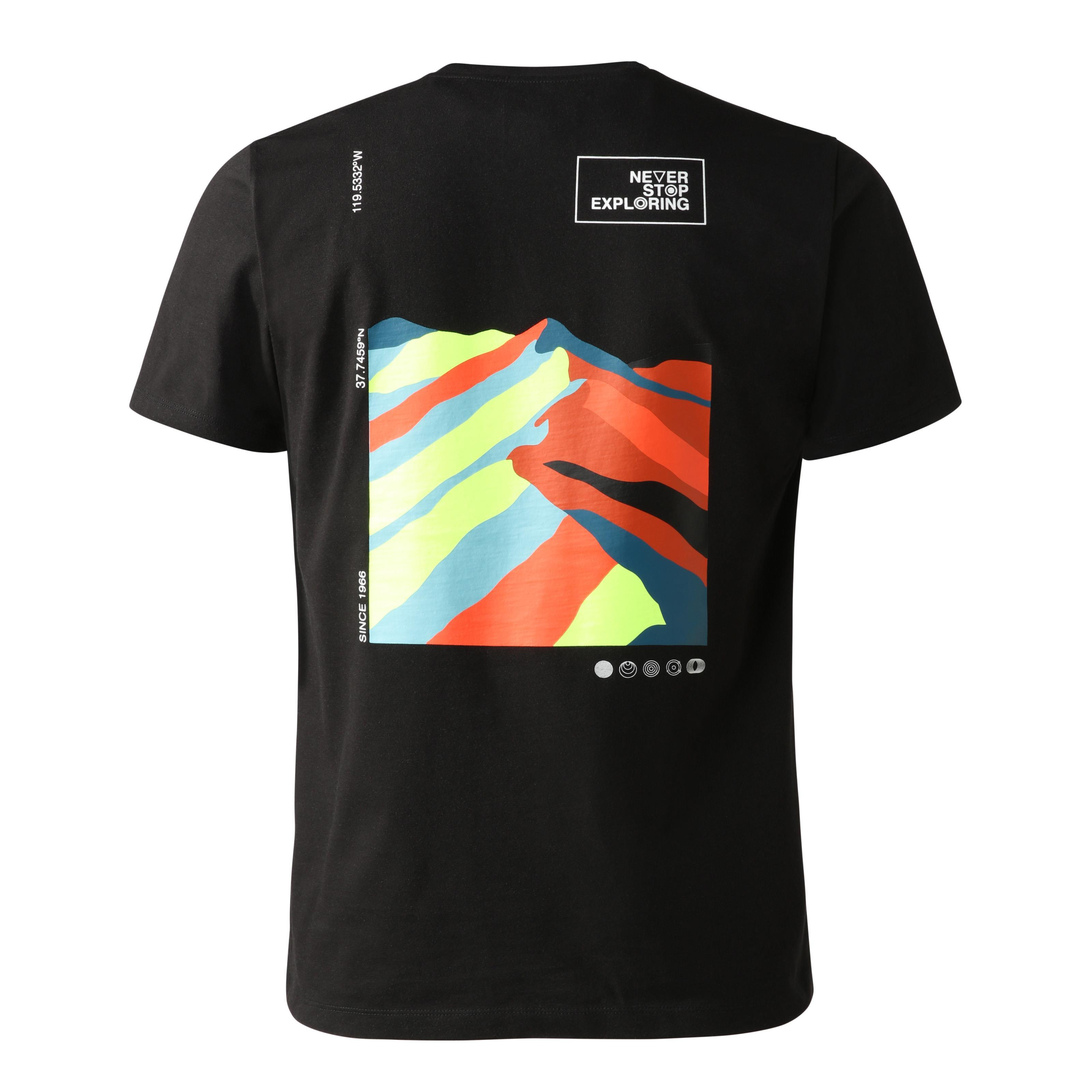 The North Face Foundation Graphic Erkek Tişört Siyah