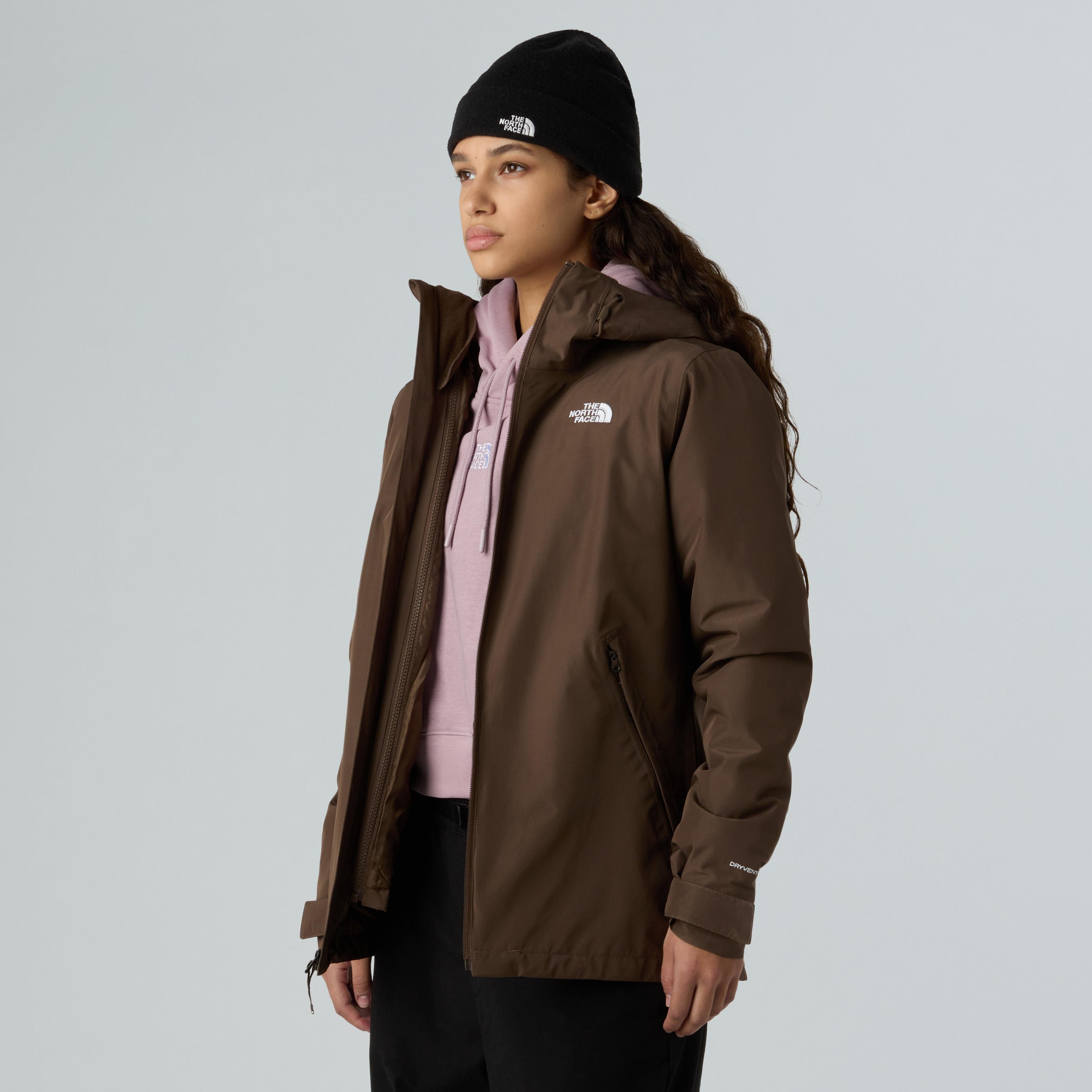 The North Face Carto Mono Triclimate 3n1 Kadın Mont Brown