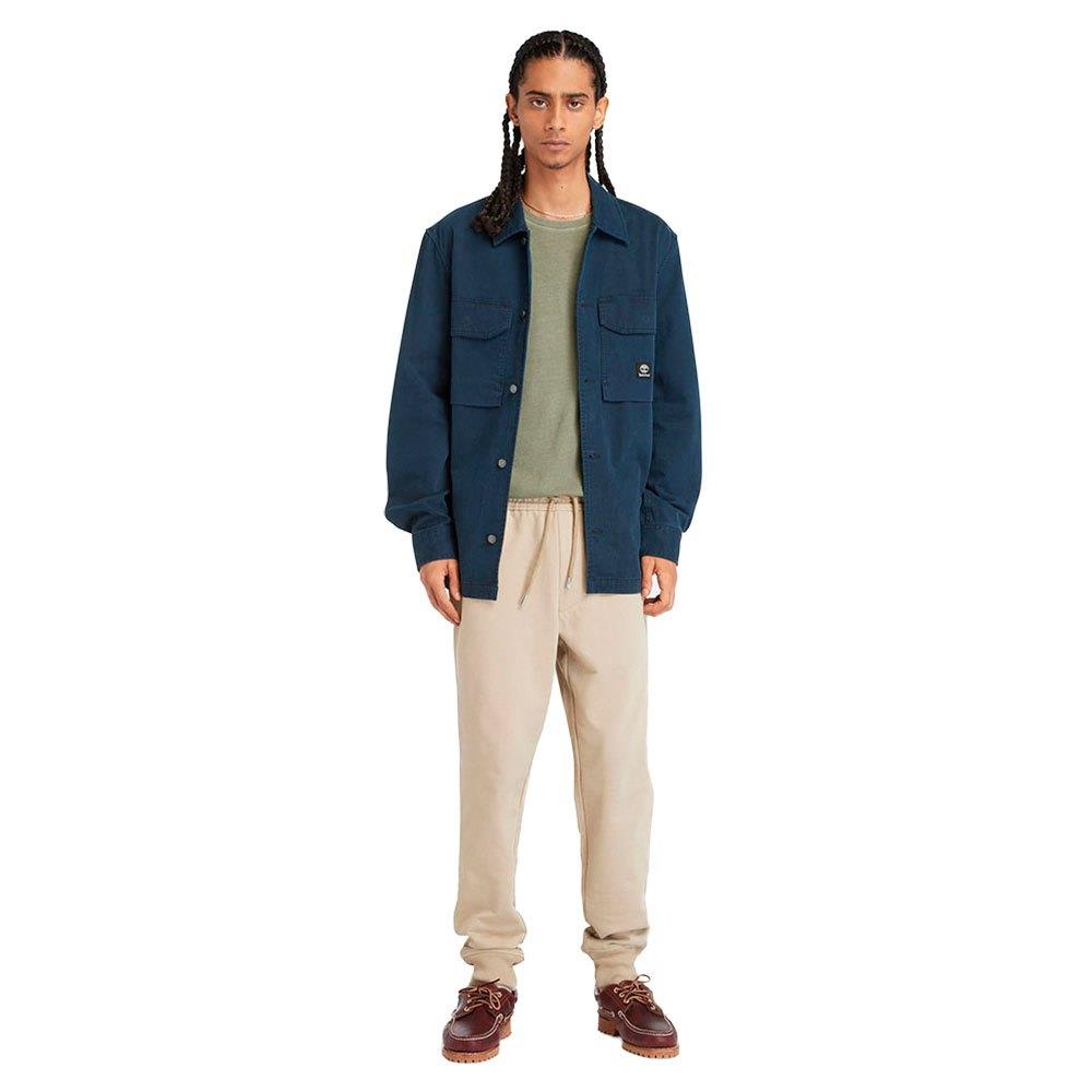 Timberland Heavy Twill Overshirt Erkek Gömlek Lacivert
