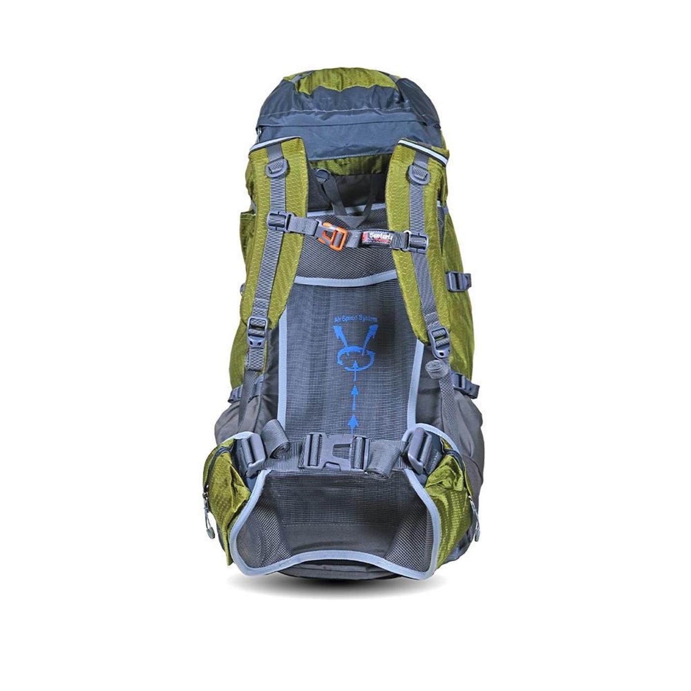 Senterlan Quartu 70 LT Sırt Çantası Siyah