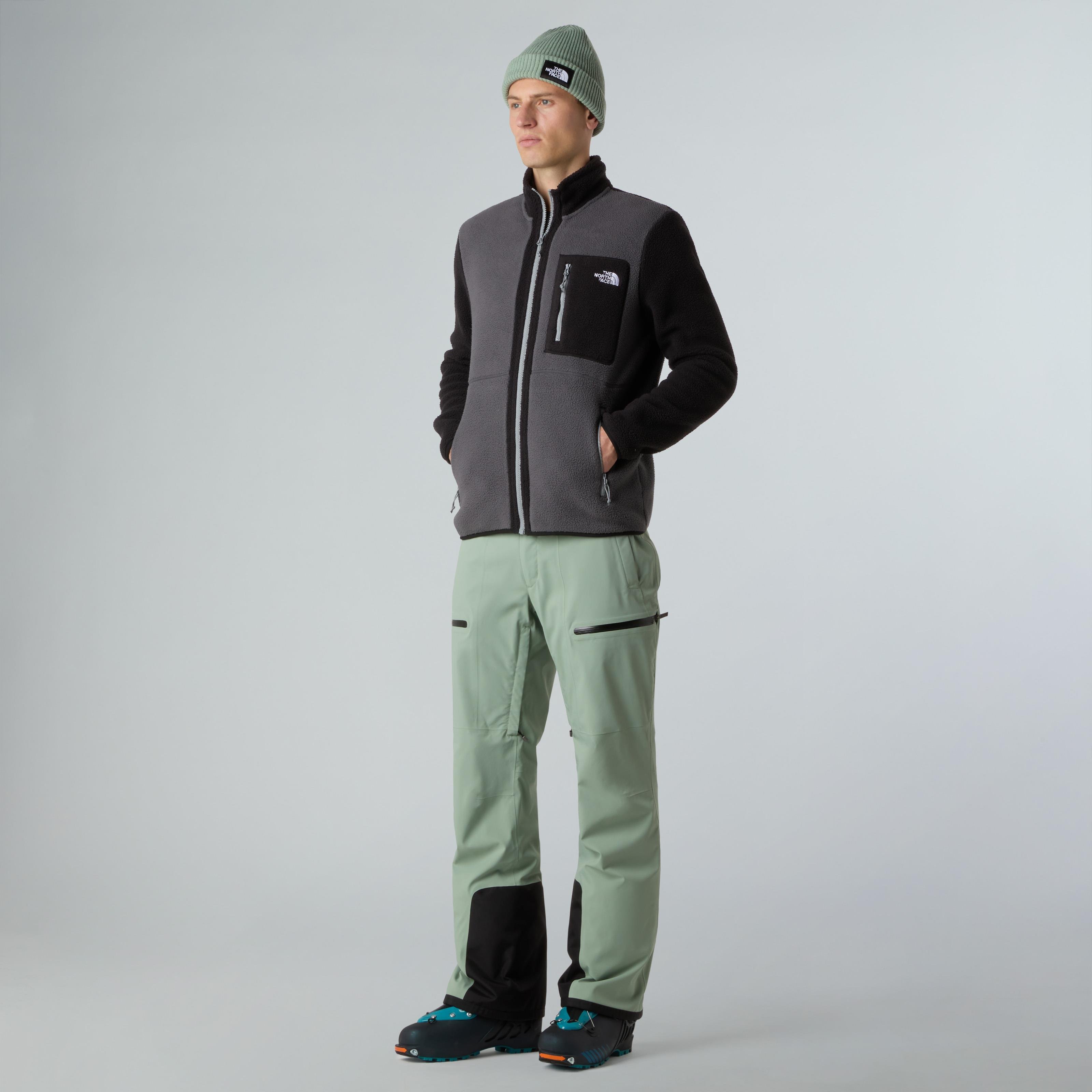 The North Face Yumiori Erkek Tam Boy Fermuarlı Polar ANTHRACITE GREY 