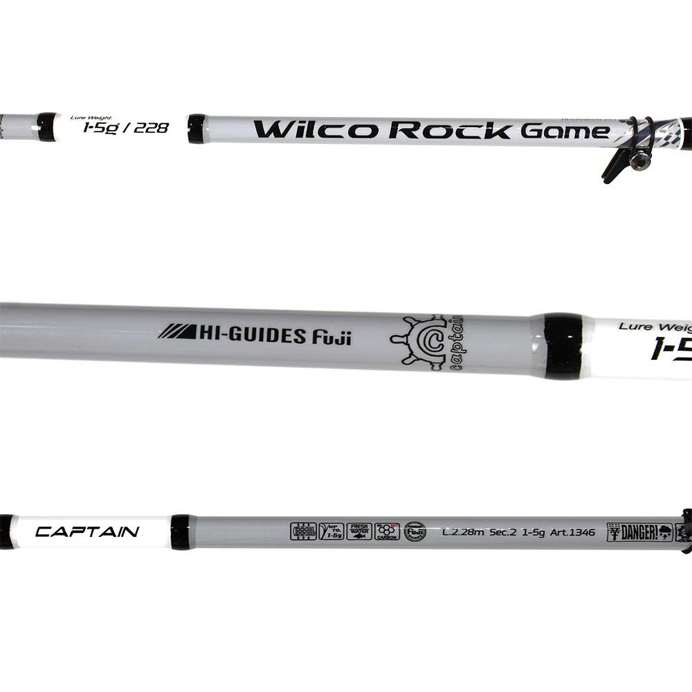Captain 1346 Wilco Rock Game 228cm 1-5gr LRF Kamışı