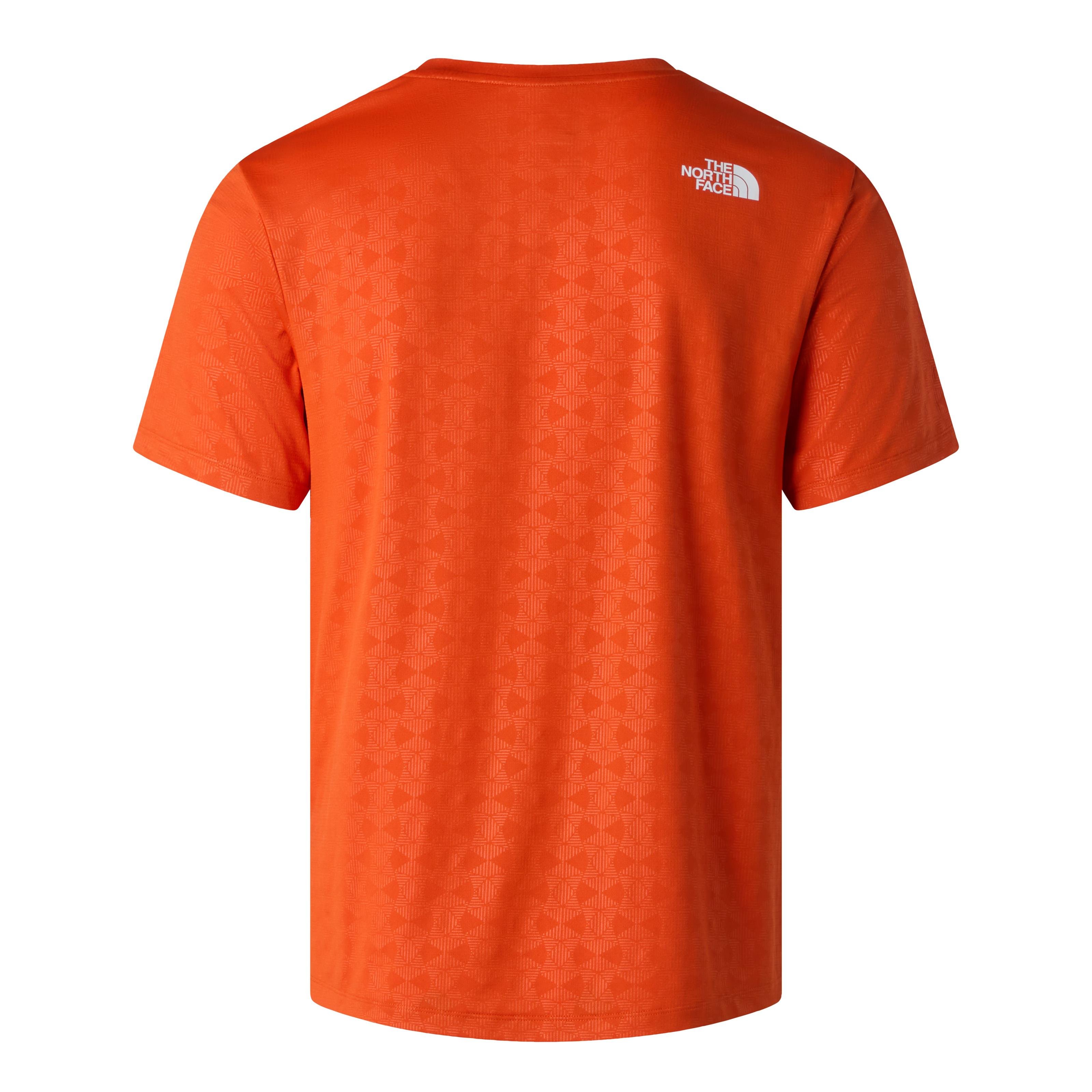The North Face Pentadome Embossed Erkek Tişört Kırmızı
