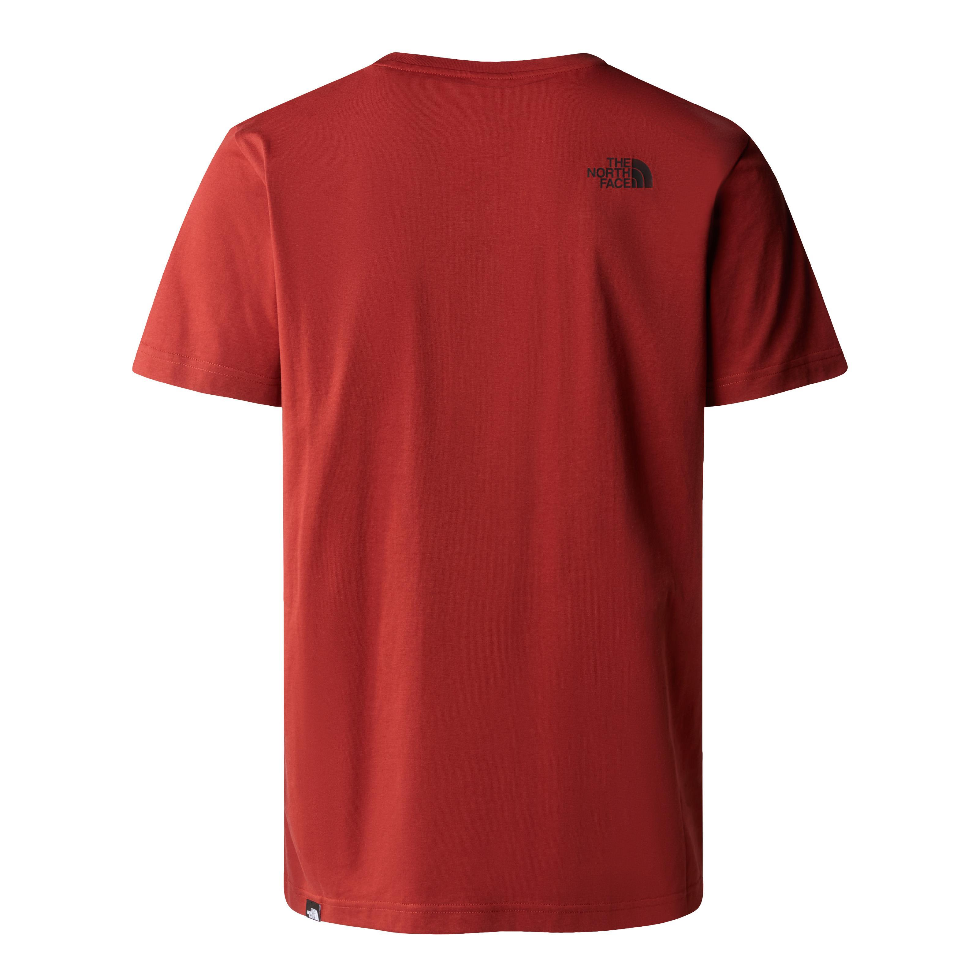 The North Face Simple Dome Erkek Tişört Iron Red
